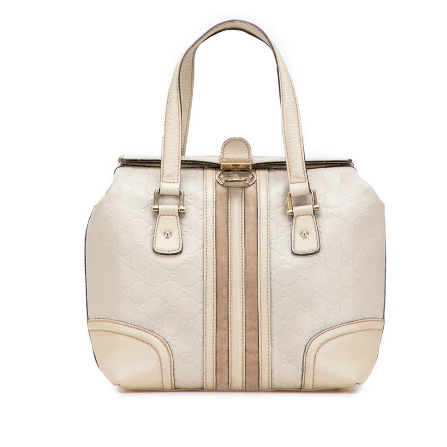 Gucci Guccissima Beige Leather Handbag ( )