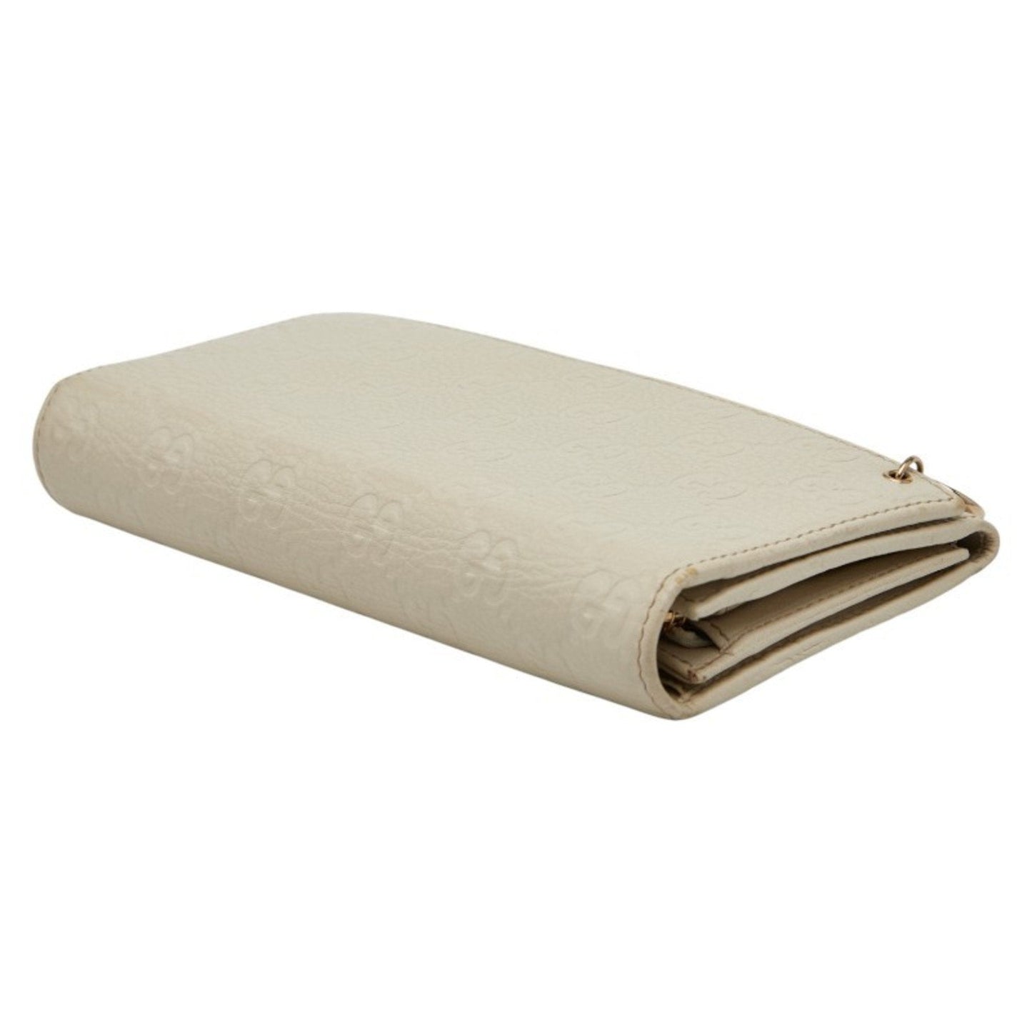 Gucci White Leather Chain/Shoulder Wallet ( )