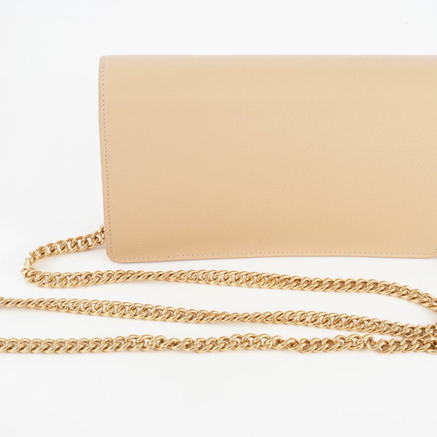 Gucci Pale Orange Leather Shoulder Bag ( )
