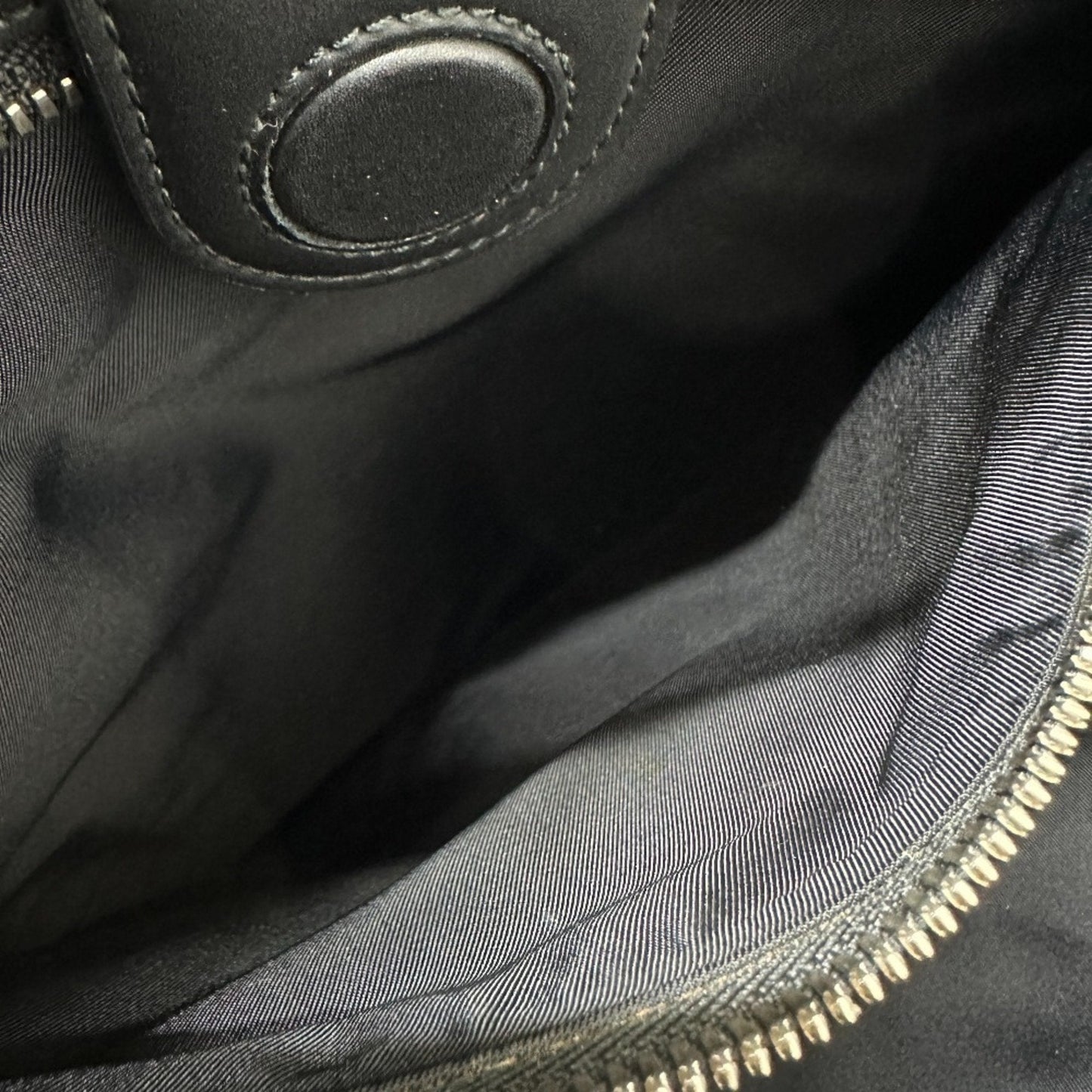 Gucci Beige Black Gg Supreme Handbag Tote Bag ( )