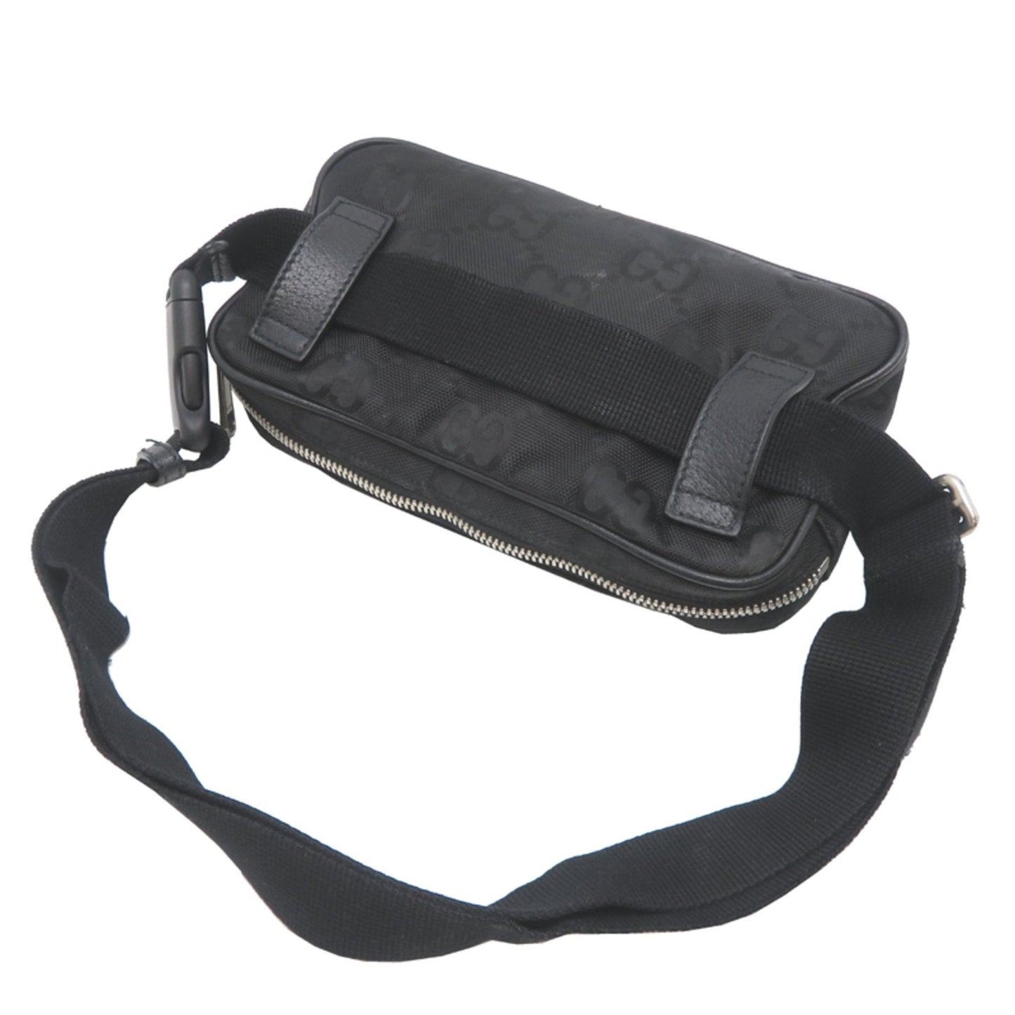Gucci Black Nylon Leather Fanny Pack ( )