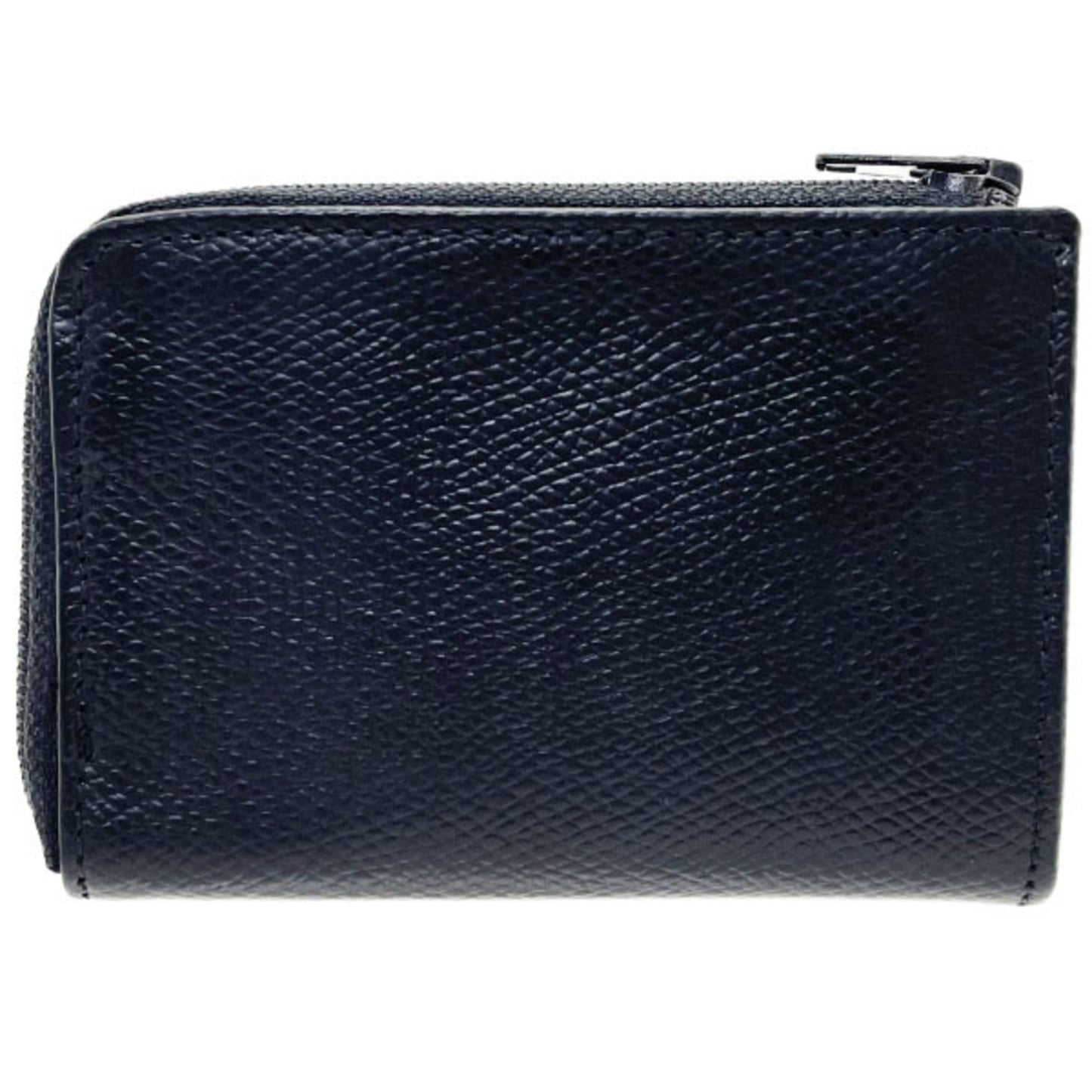 Christian Dior Black Leather Coin Purse/Coin Case ()