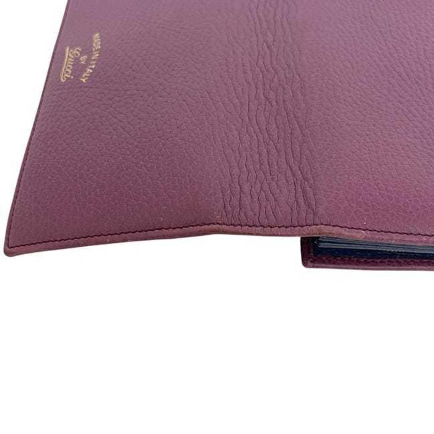 Gucci Purple Leather Long Wallet (Bi-Fold) ( )