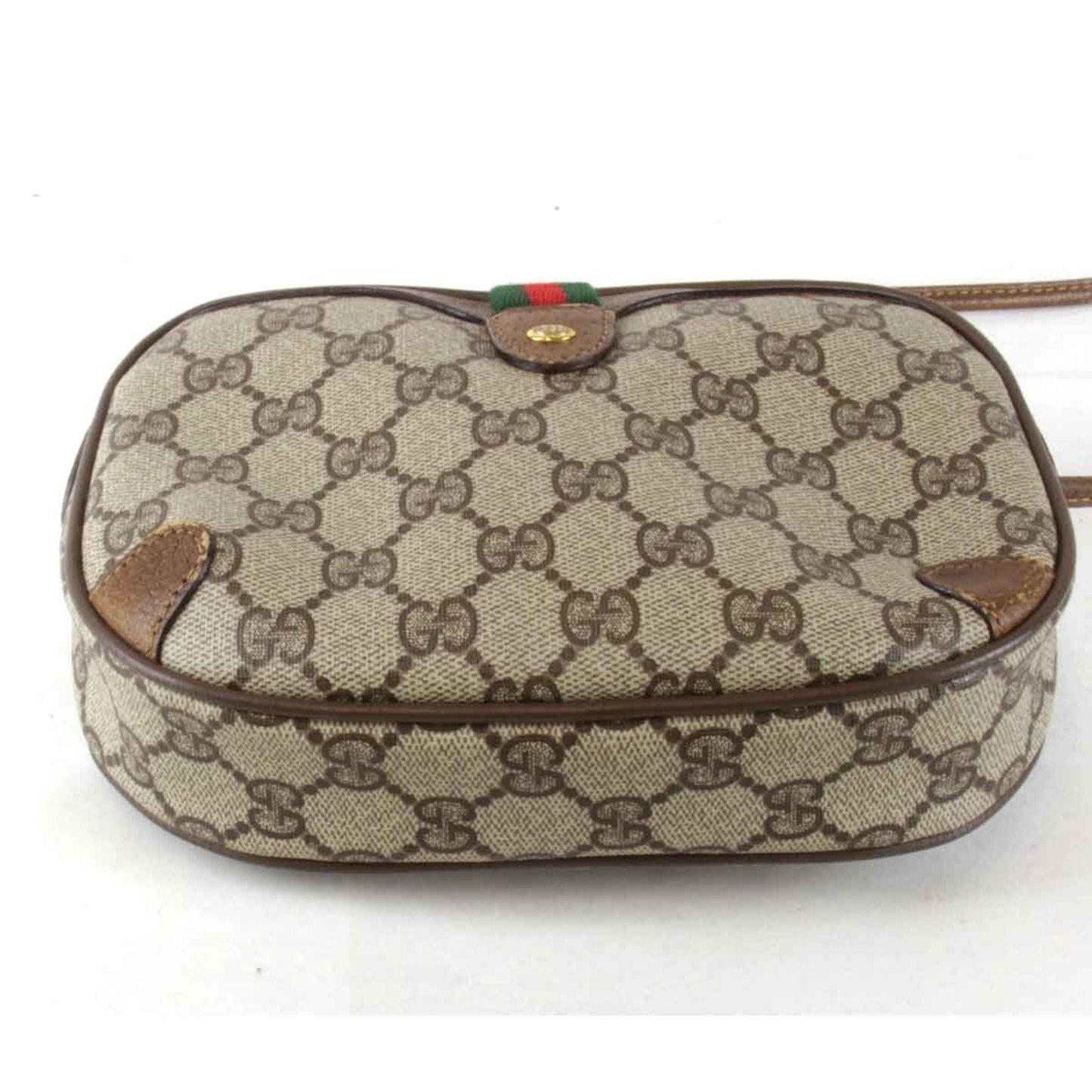 Gucci Brown Gg Supreme Shoulder Bag ( )