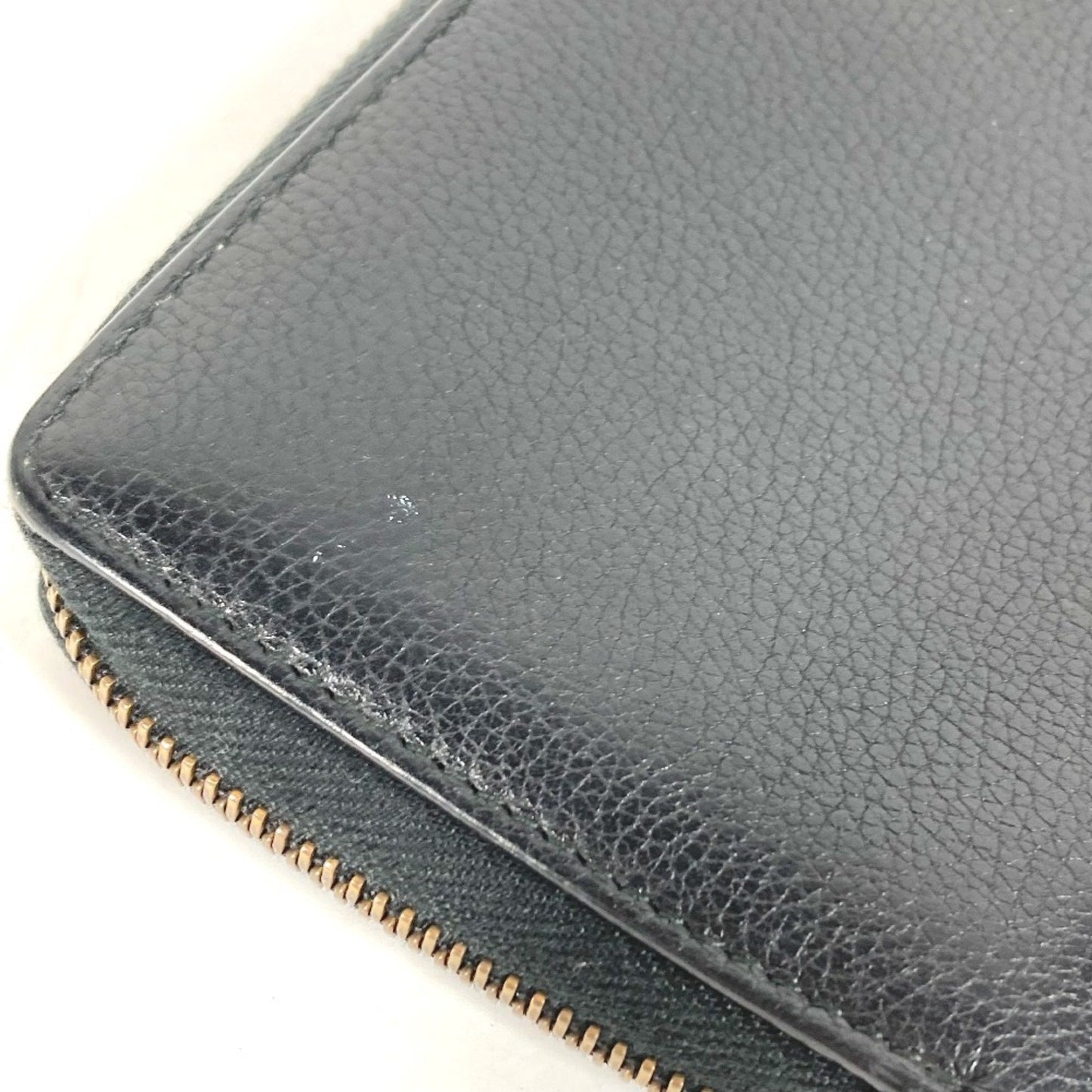 Gucci Black Leather Long Wallet (Bi-Fold) ( )