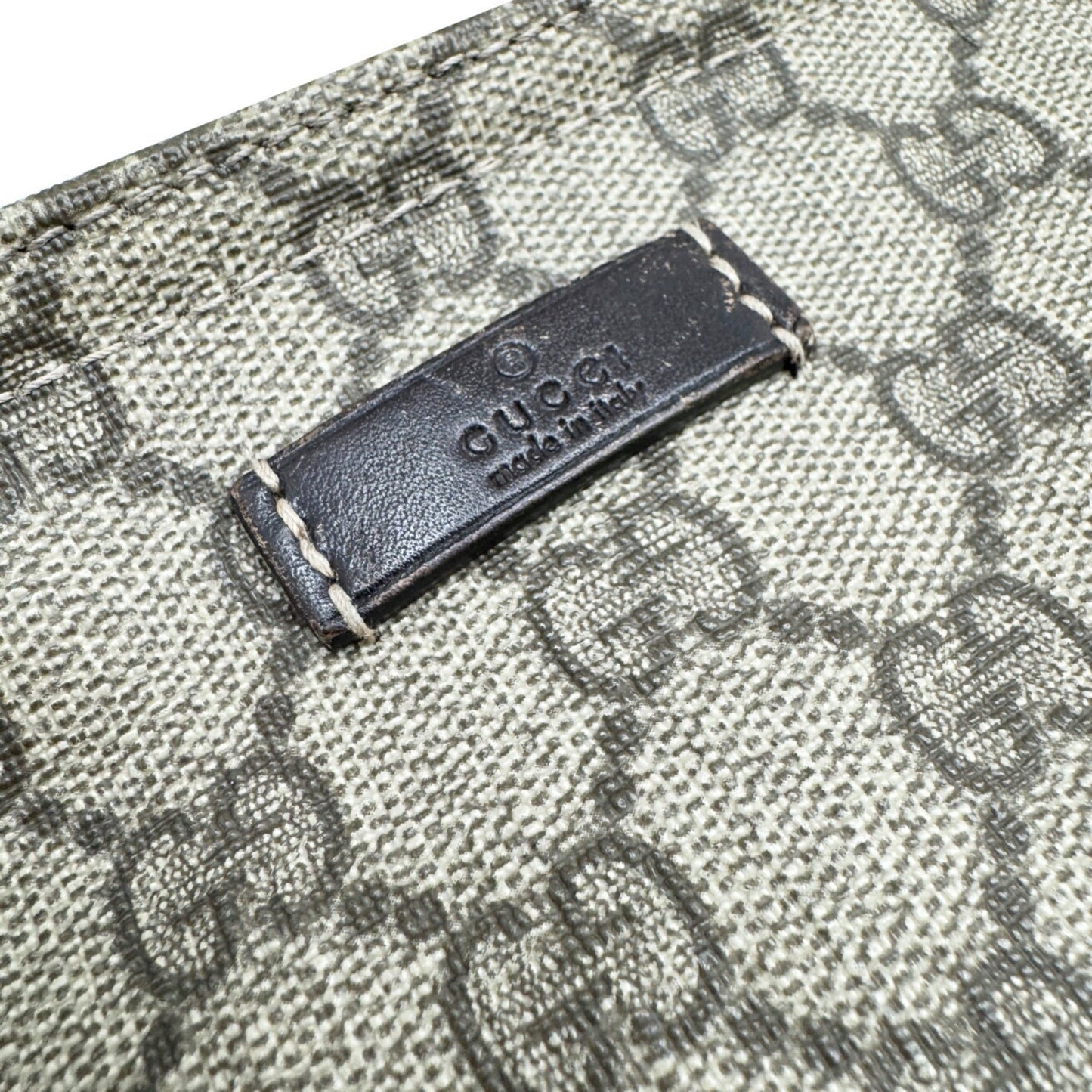 Gucci Brown Pvc Leather Shoulder Bag ( )