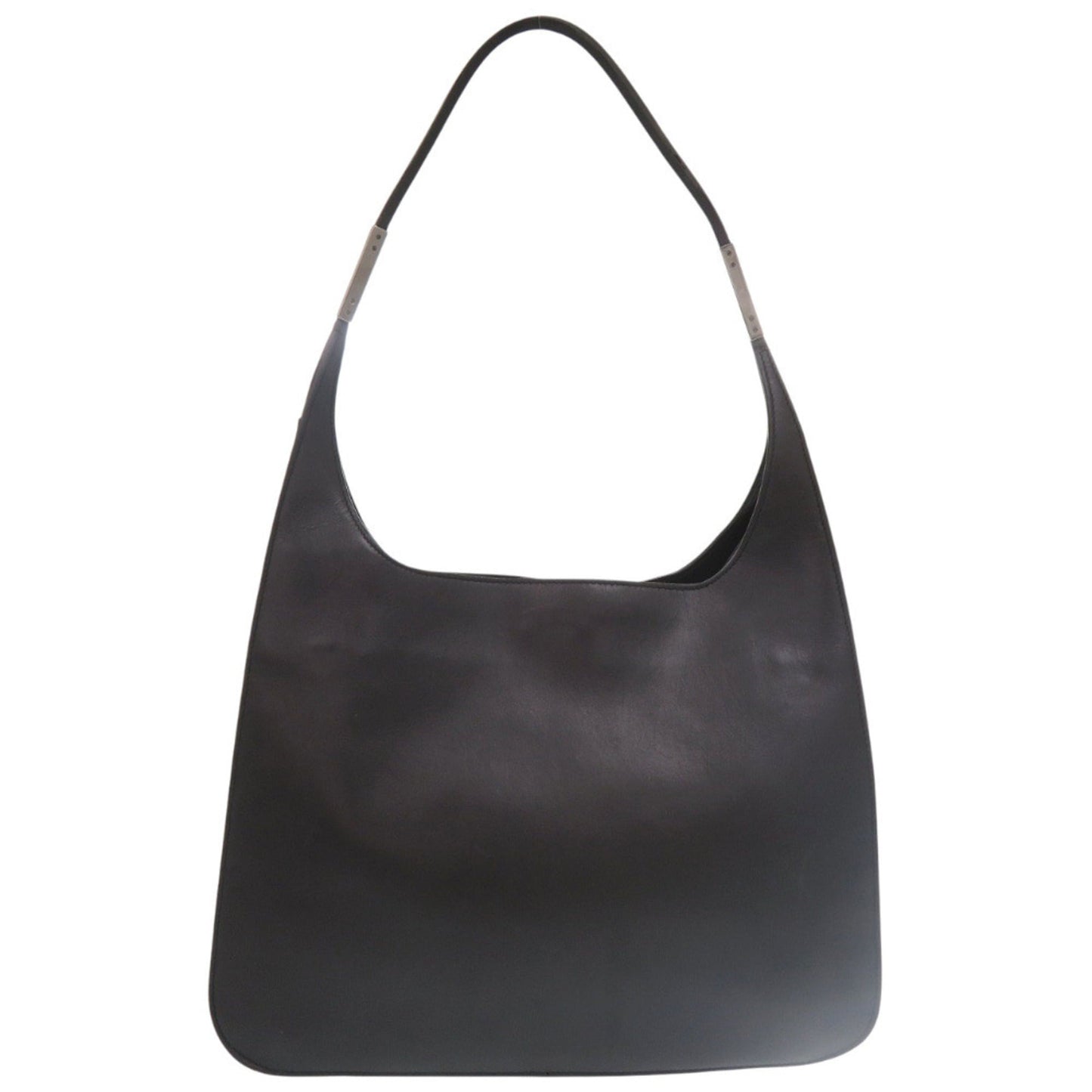 Gucci Black Leather Shoulder Bag ( )