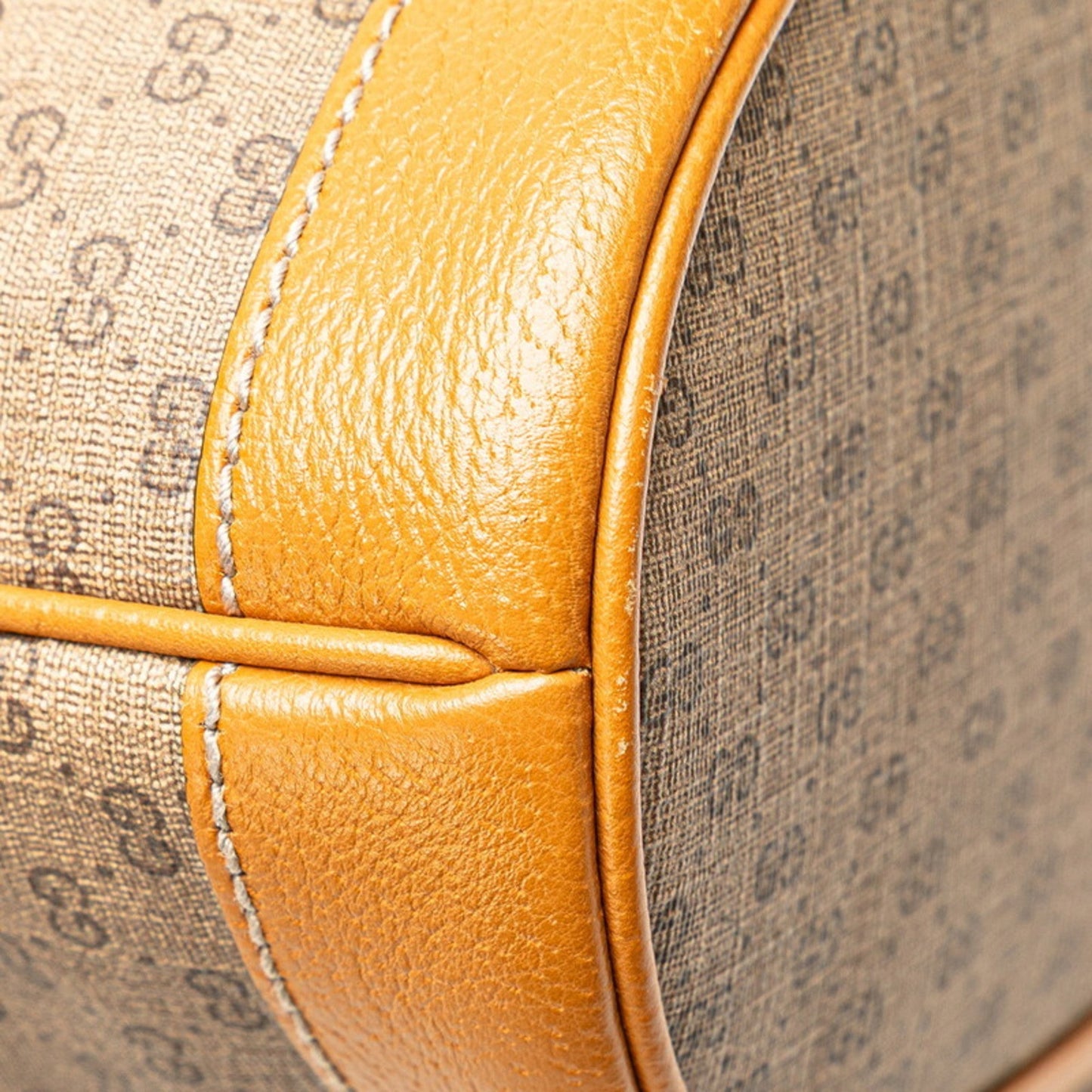 Gucci Brown Pvc Leather Shoulder Bag ( )