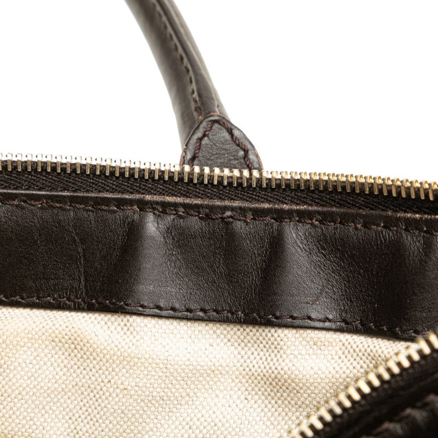 Gucci Gg Canvas Beige Brown Gg Canvas Shoulder Bag Tote Bag ( )
