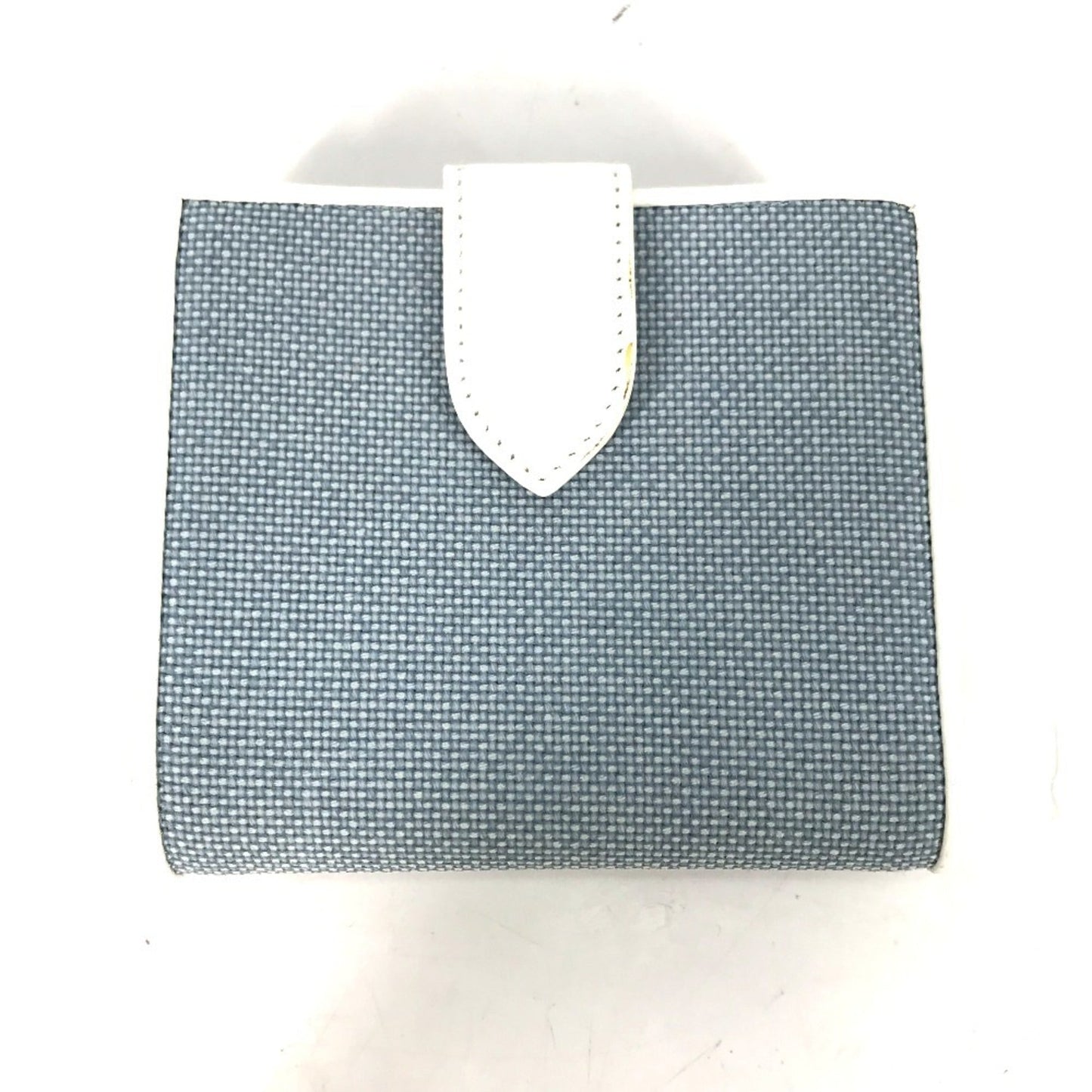 Christian Dior Blue Canvas Wallet (Bi-Fold) ()