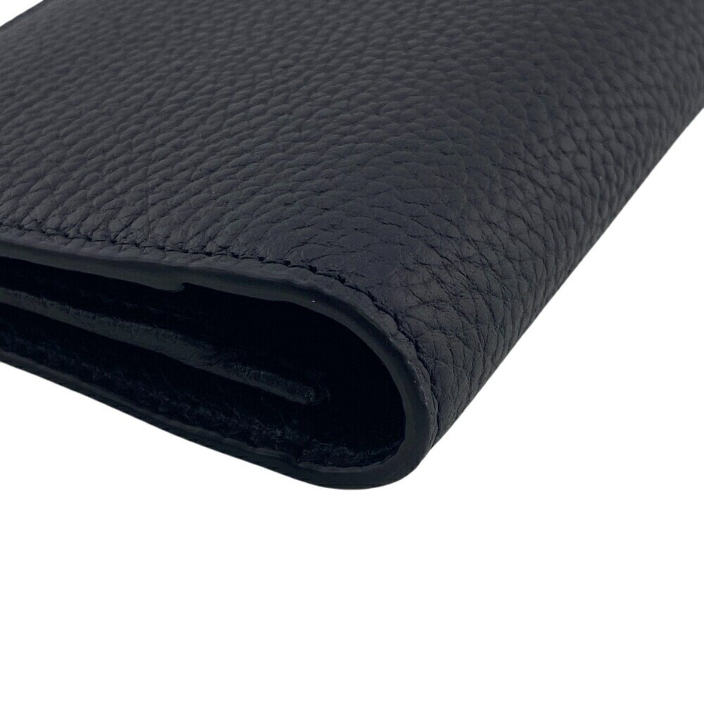 Gucci Black Leather Long Wallet (Bi-Fold) ( )