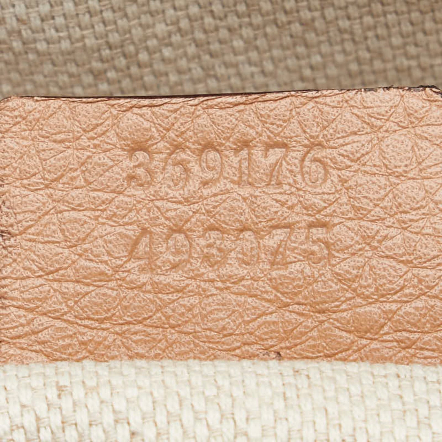Gucci Beige Leather Handbag Shoulder Bag ( )