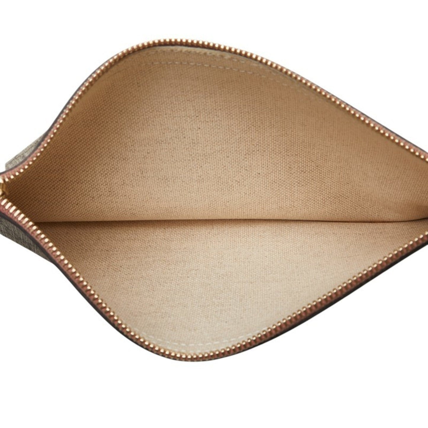 Gucci Beige Pink Pvc Leather Pouch ( )