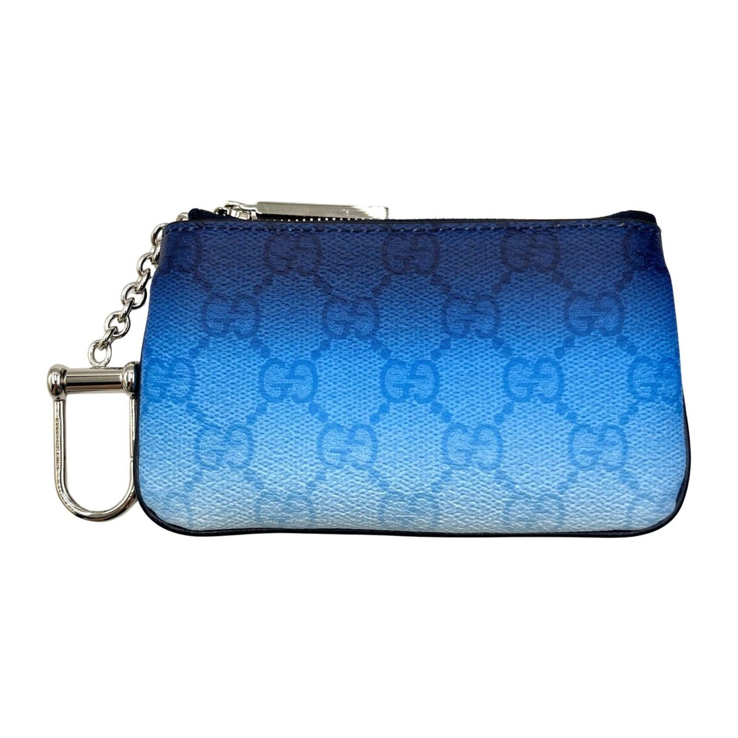 Gucci Blue Pvc Coin Purse/Coin Case ( )