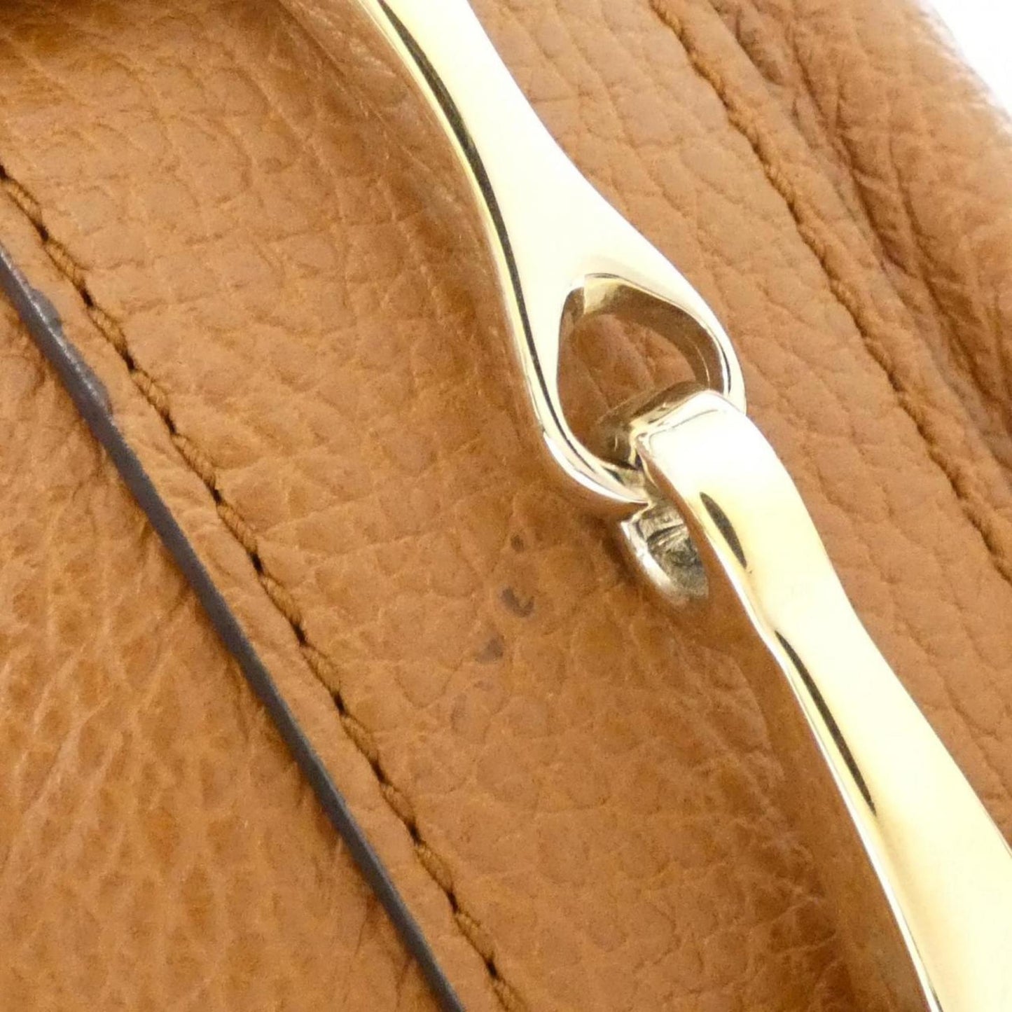 Gucci Brown Leather Shoulder Bag ( )