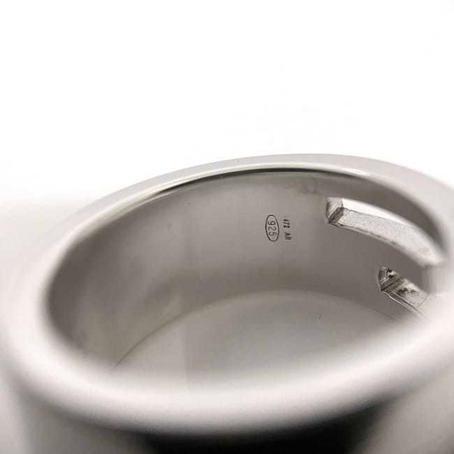 Gucci Silver 925 Band Ring ( )