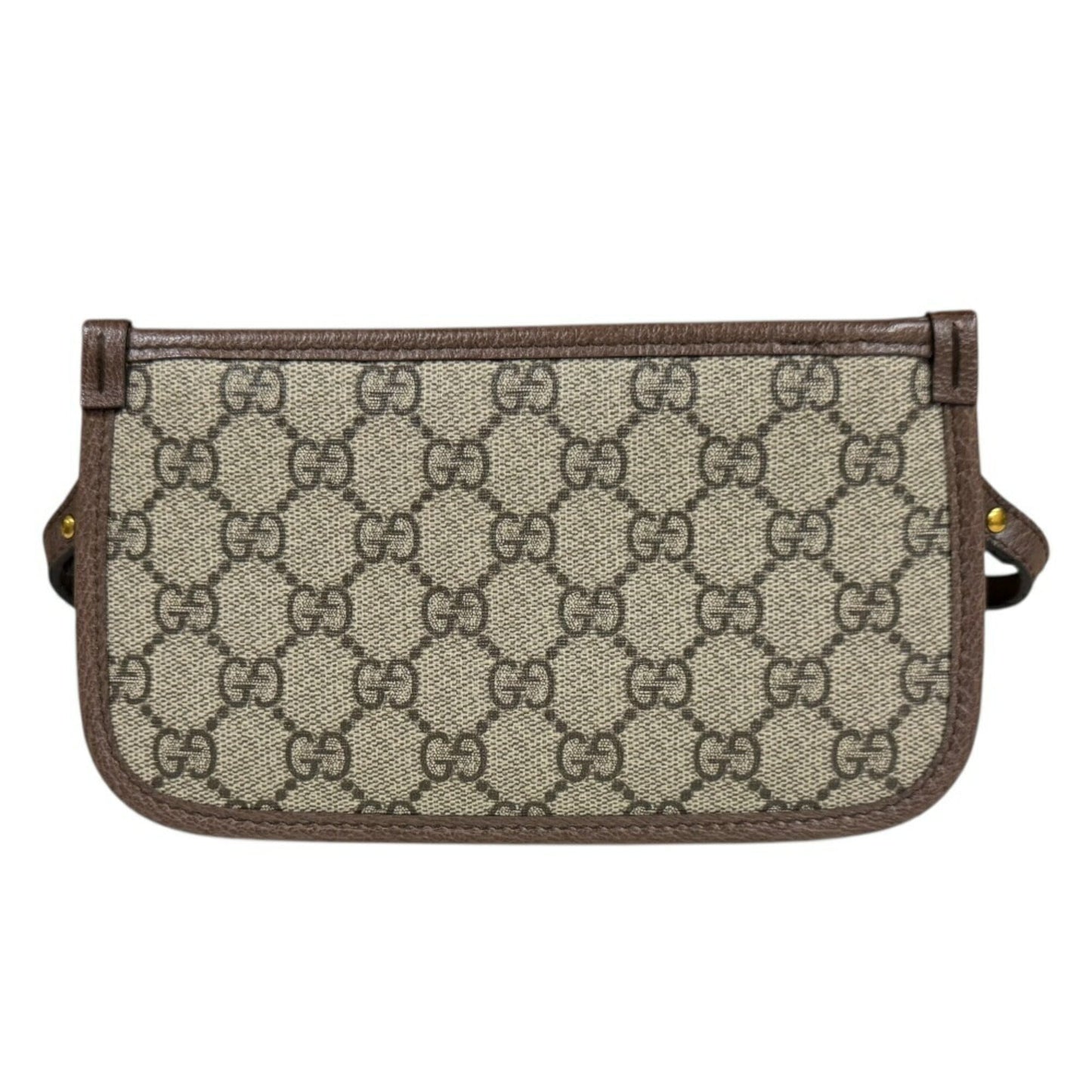 Gucci Beige Brown Gg Supreme Shoulder Bag ( )