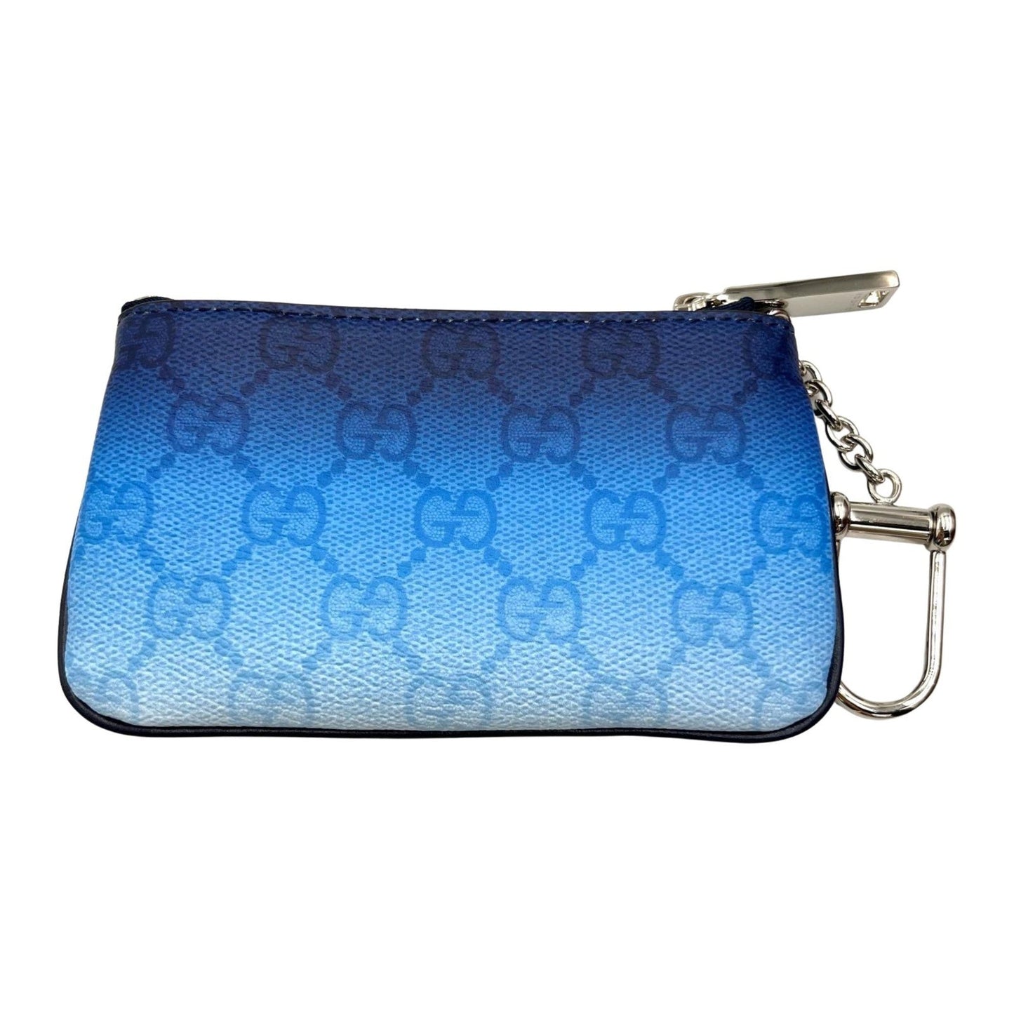 Gucci Blue Pvc Coin Purse/Coin Case ( )