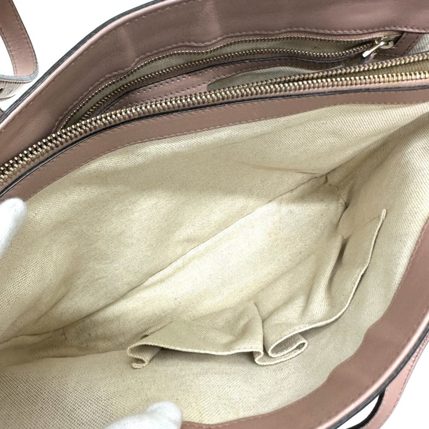 Gucci Beige Handbag Tote Bag ( )