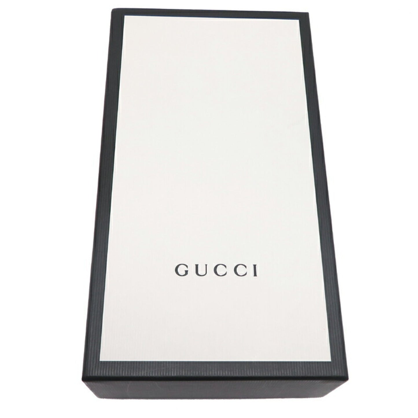 Gucci Navy Red Color Gg Supreme Leather Long Wallet (Bi-Fold) ( )