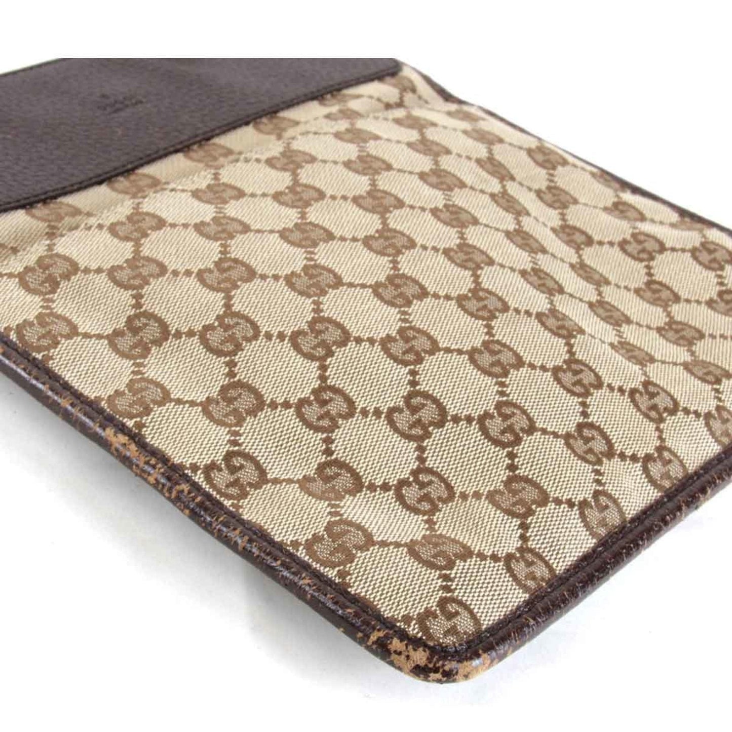 Gucci Gg Canvas Brown Gg Canvas Shoulder Bag ( )