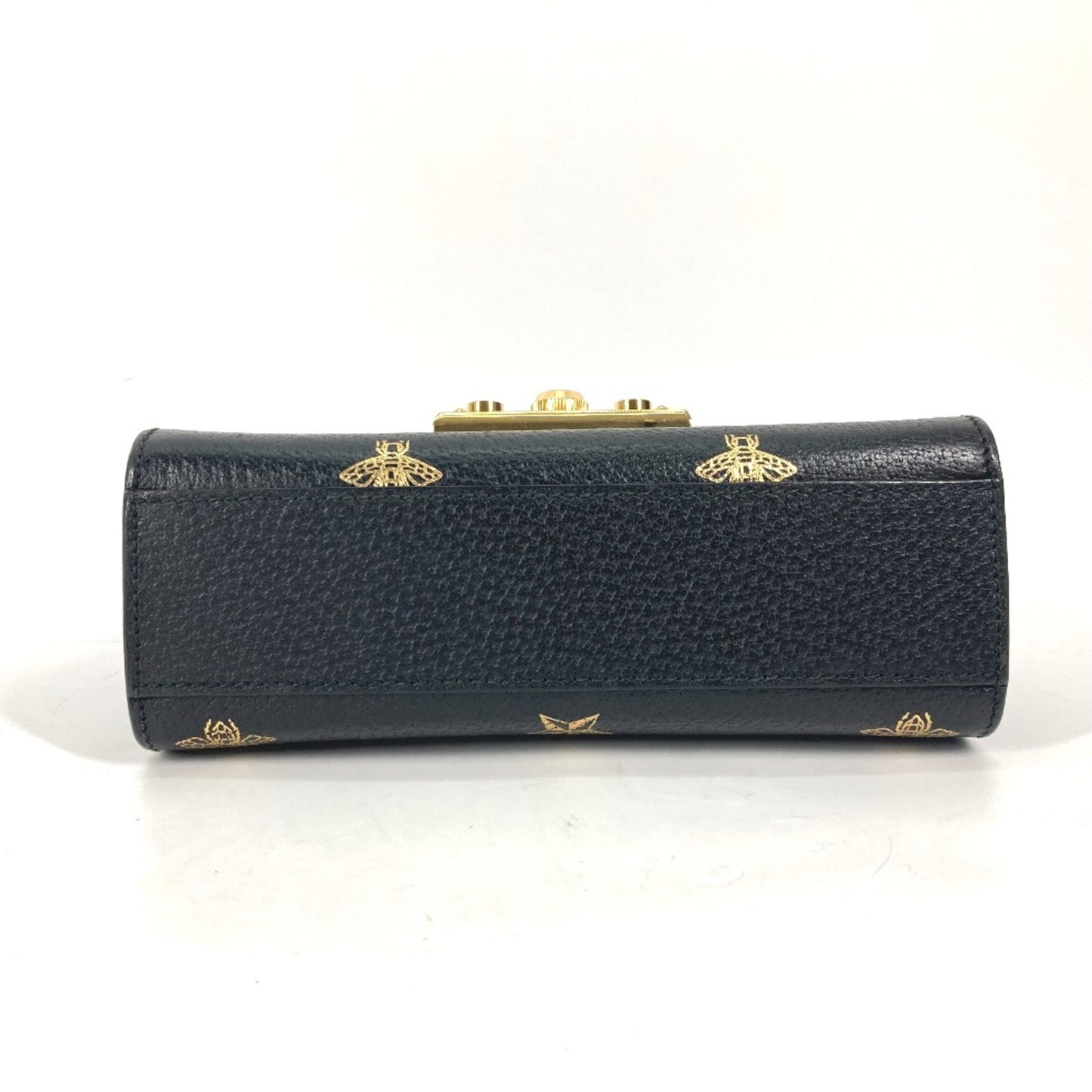 Gucci Black Leather Shoulder Bag ( )