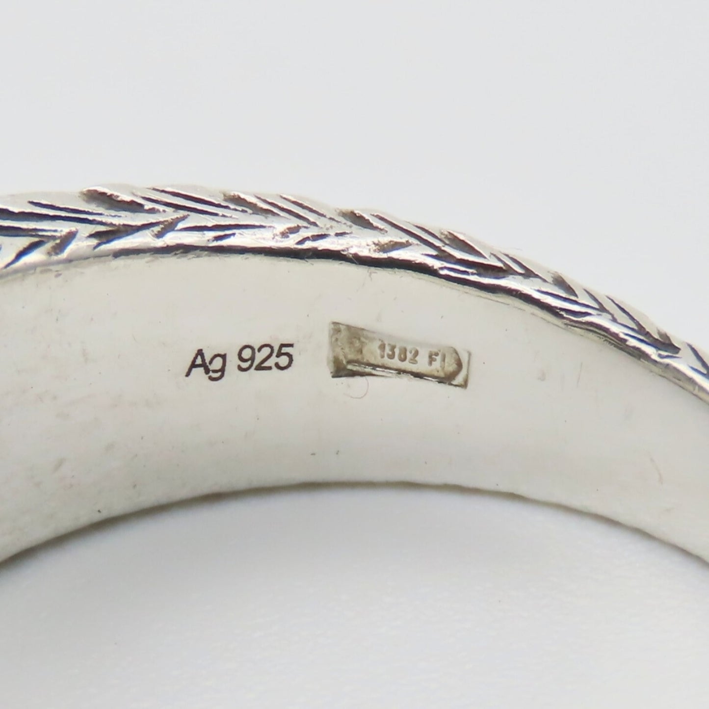 Gucci Silver Silver 925 Band Ring ( )