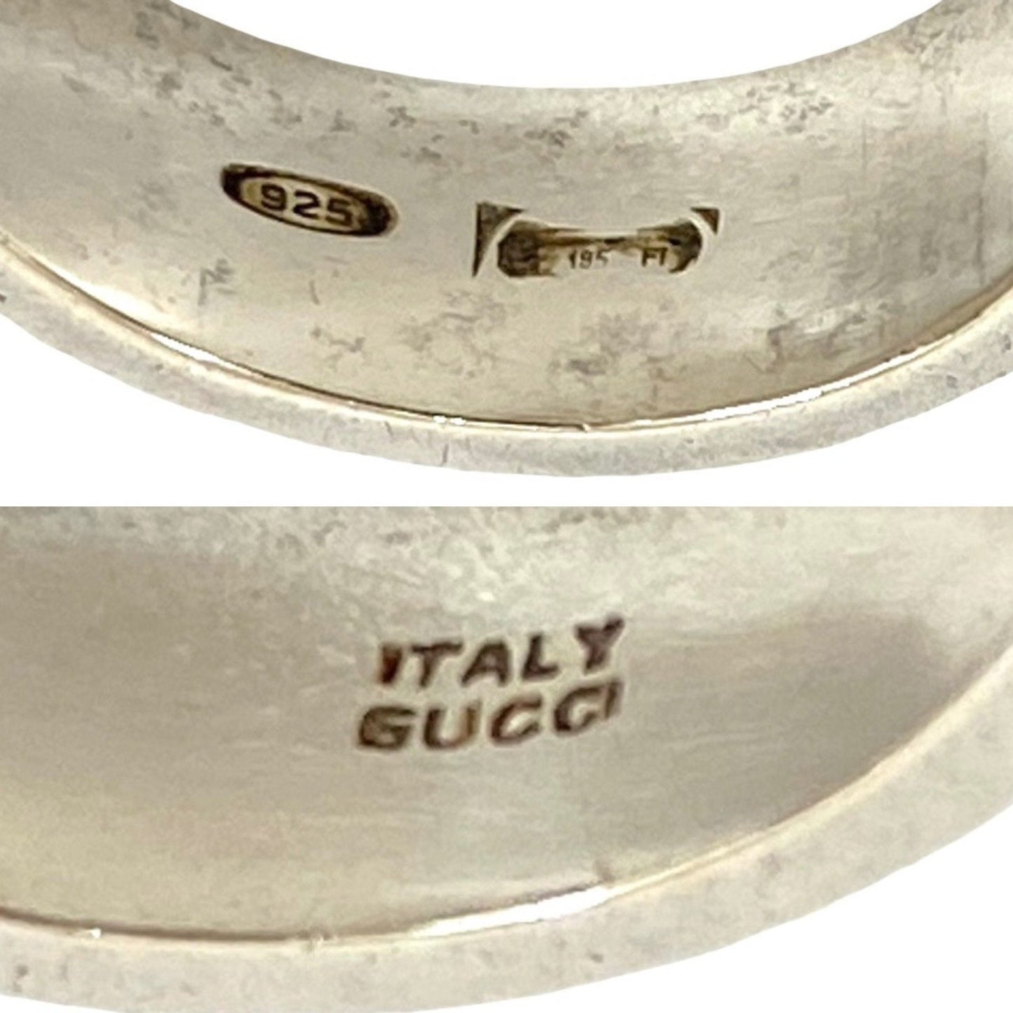 Gucci Silver Silver 925 Band Ring ( )