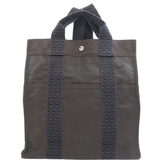 Hermes Gray Canvas Backpack ( )