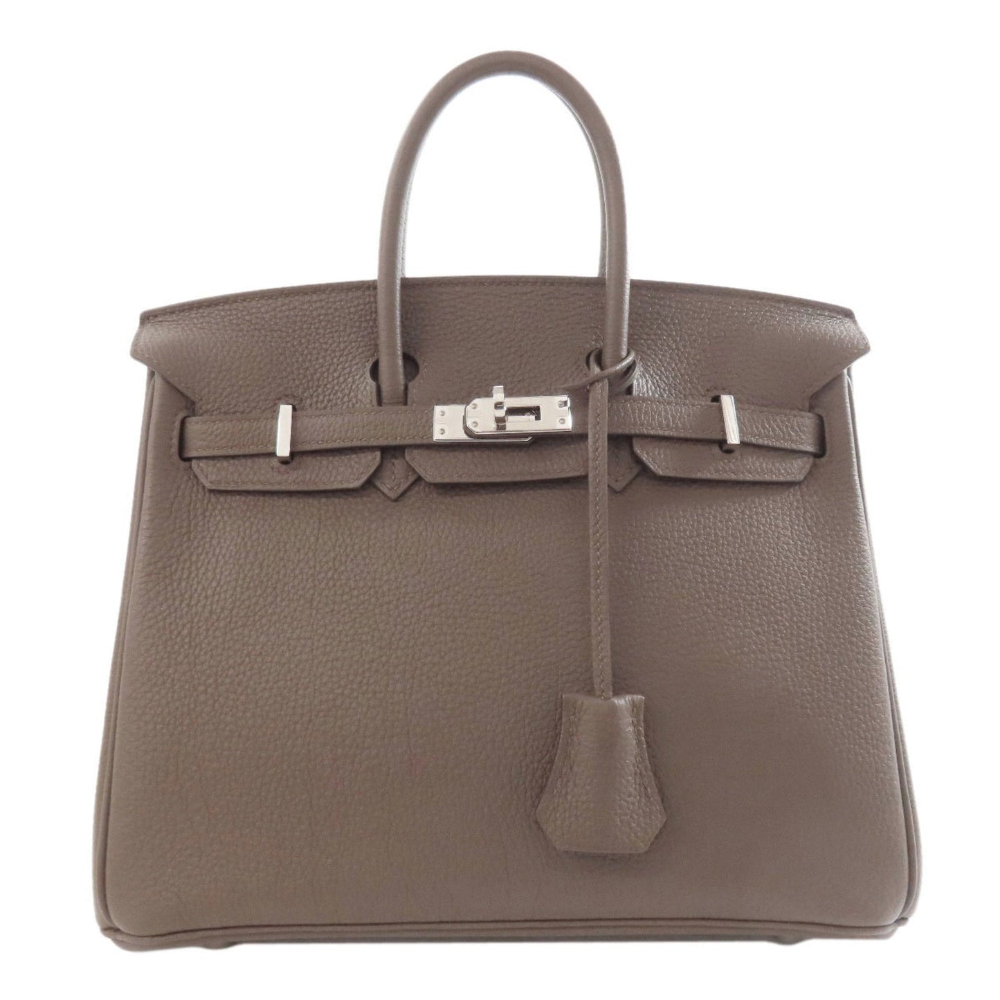 Hermes Brown Togo Leather Handbag ( )