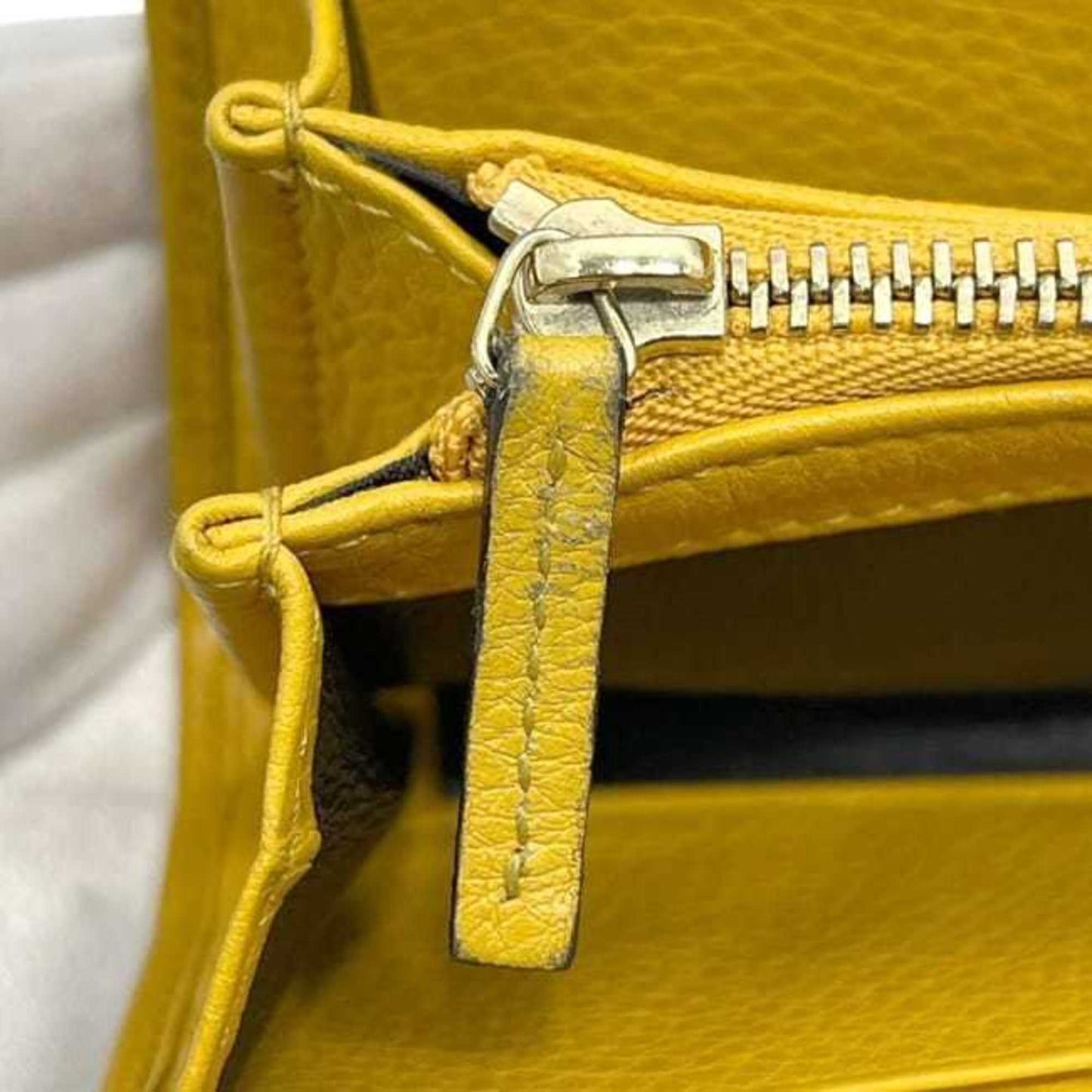 Gucci Bamboo Beige Yellow Gg Canvas Bamboo Long Wallet (Bi-Fold) ( )