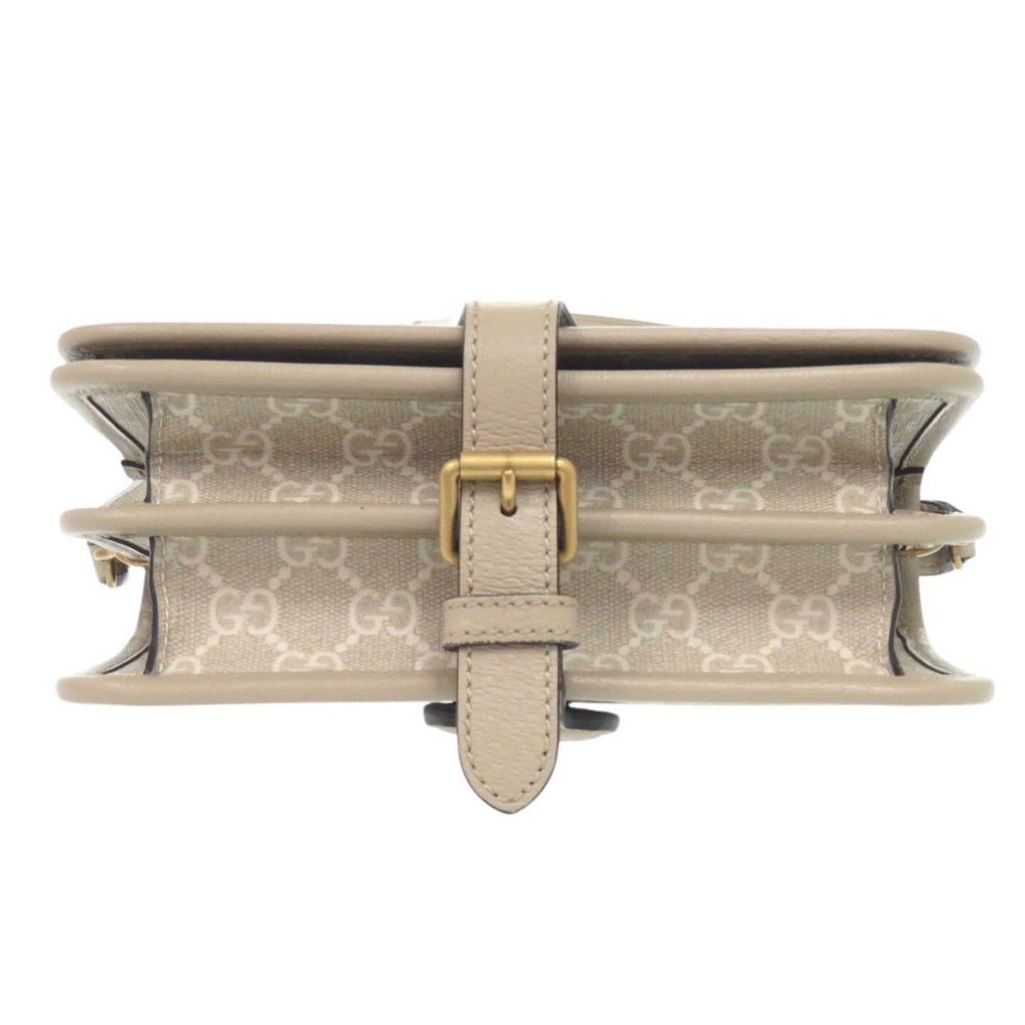 Gucci Beige Gg Supreme Shoulder Bag ( )