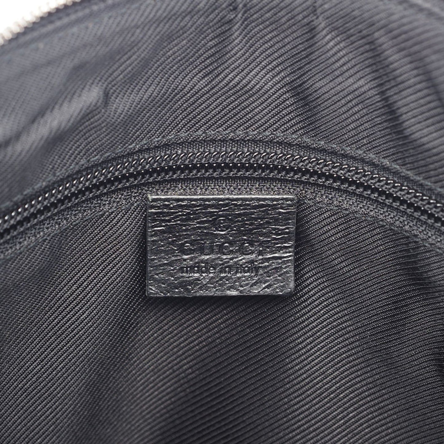 Gucci Gg Canvas Black Canvas Leather Shoulder Bag ( )