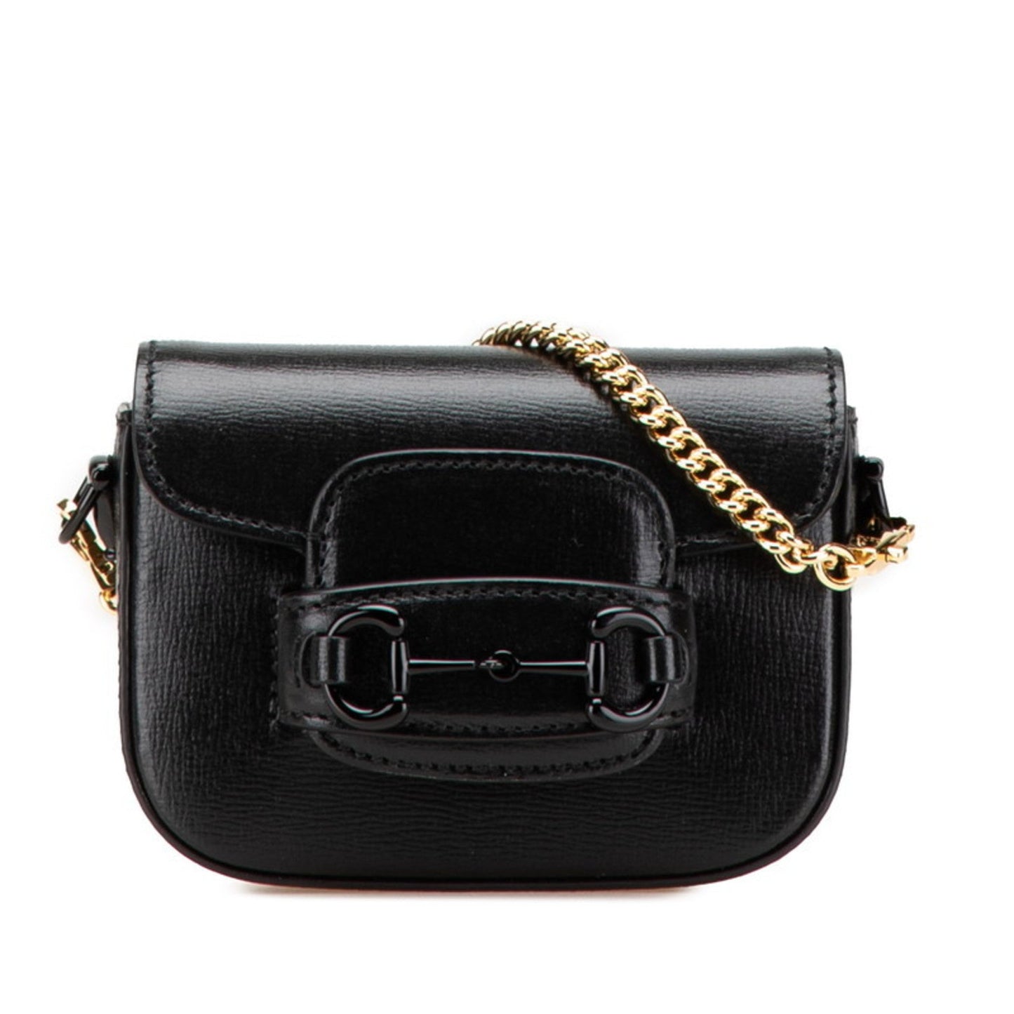 Gucci Black Pvc Leather Shoulder Bag ( )