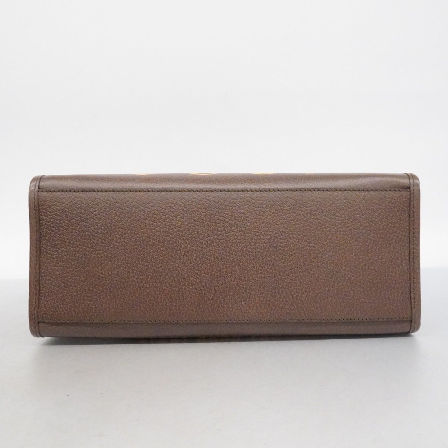 Gucci Brown Leather Tote Bag ( )