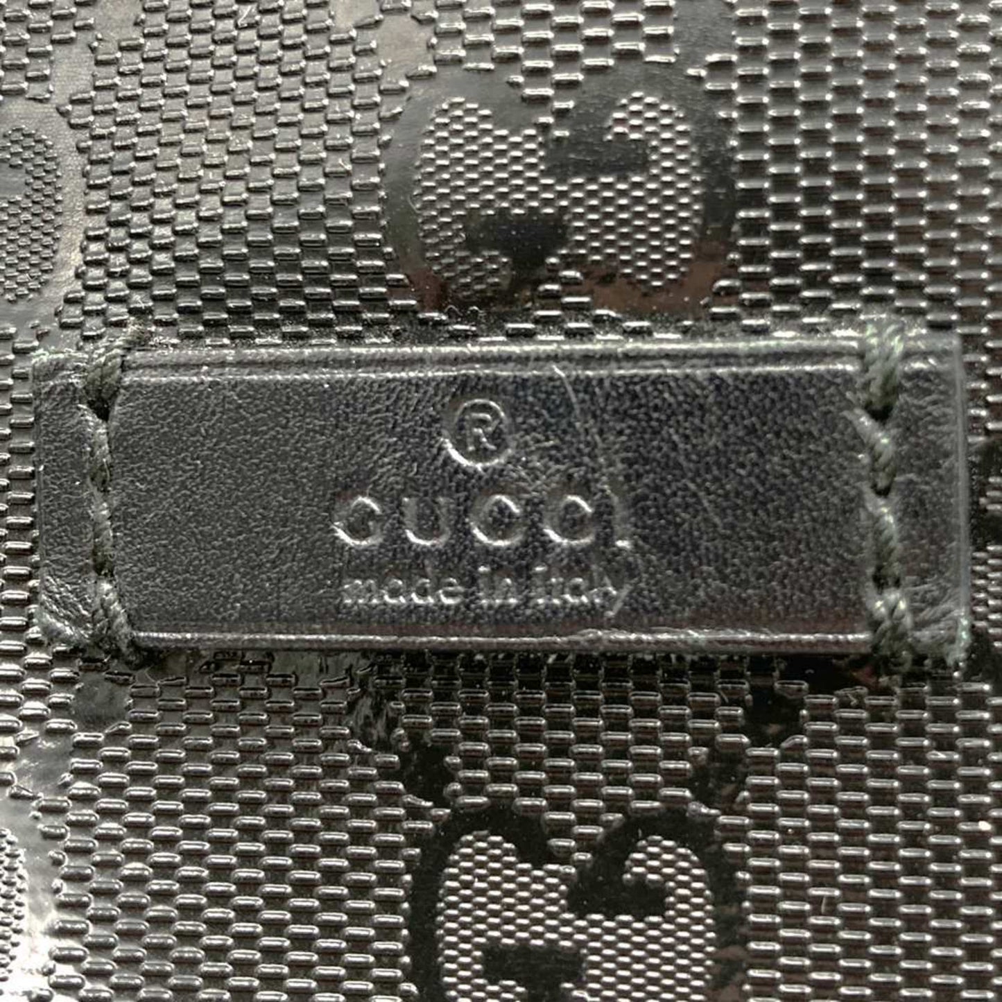 Gucci Gg Imprimé Black Gg Imprimé Tote Bag ( )