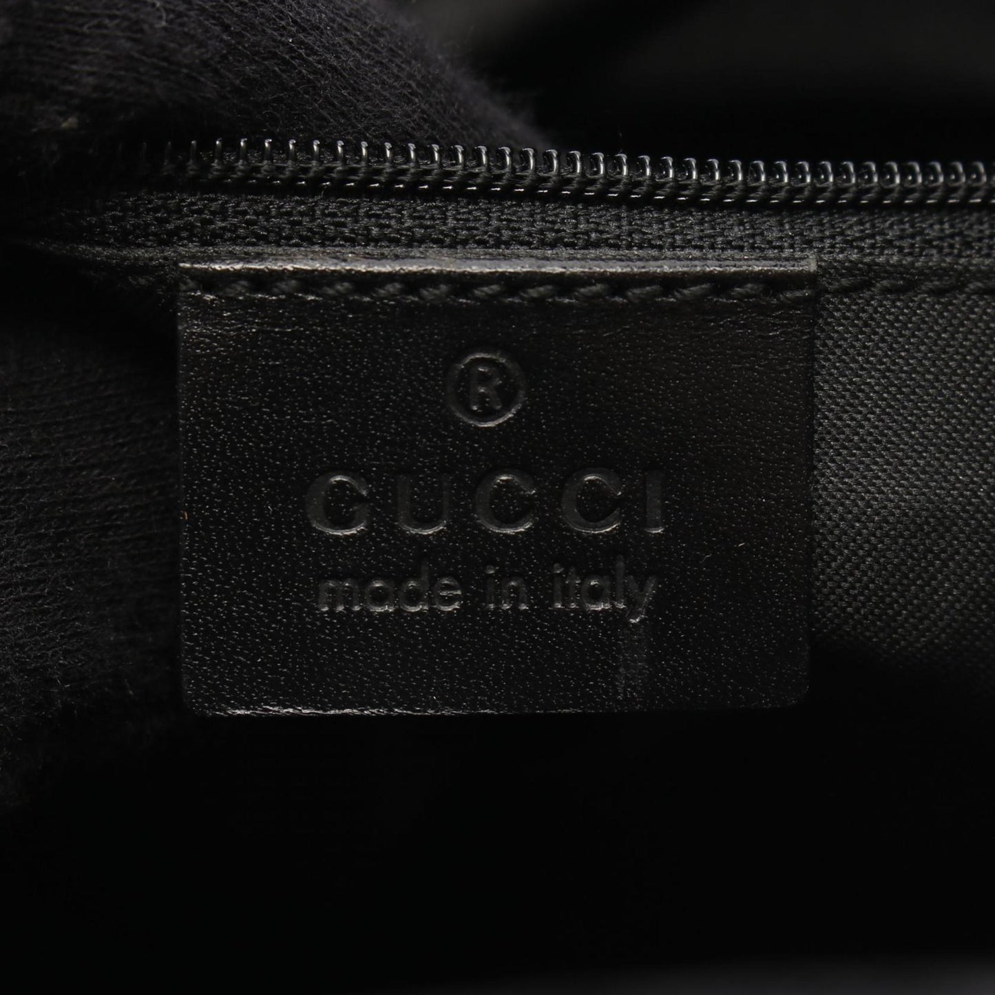 Gucci Gg Canvas Black Gg Canvas Leather Handbag ( )