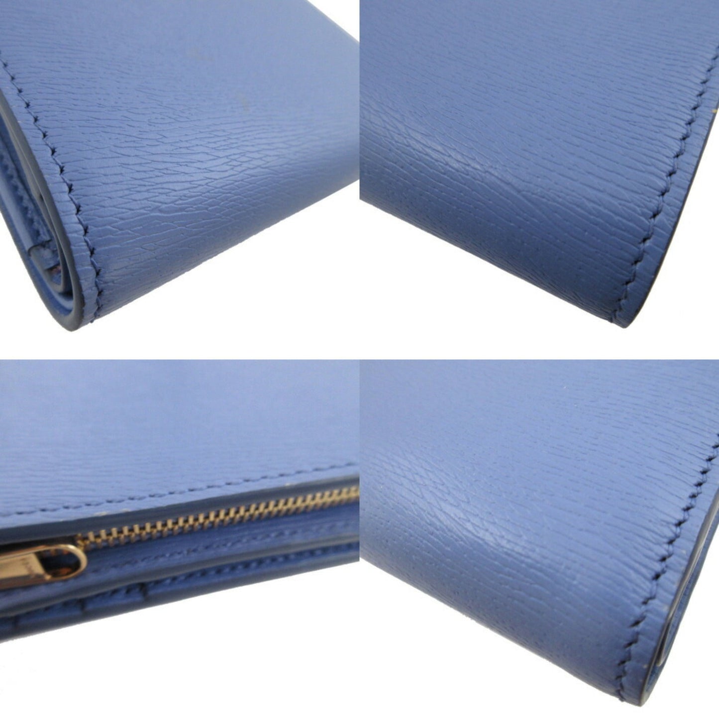 Gucci Purple Leather Middle Wallet (Bi-Fold) ( )