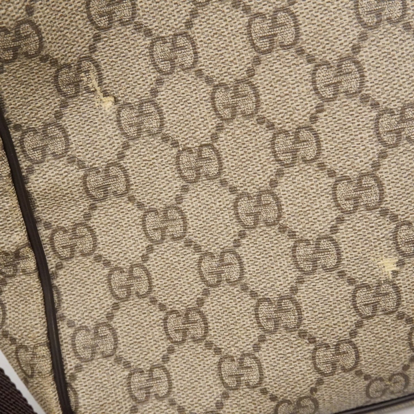 Gucci Brown Pvc Shoulder Bag ( )