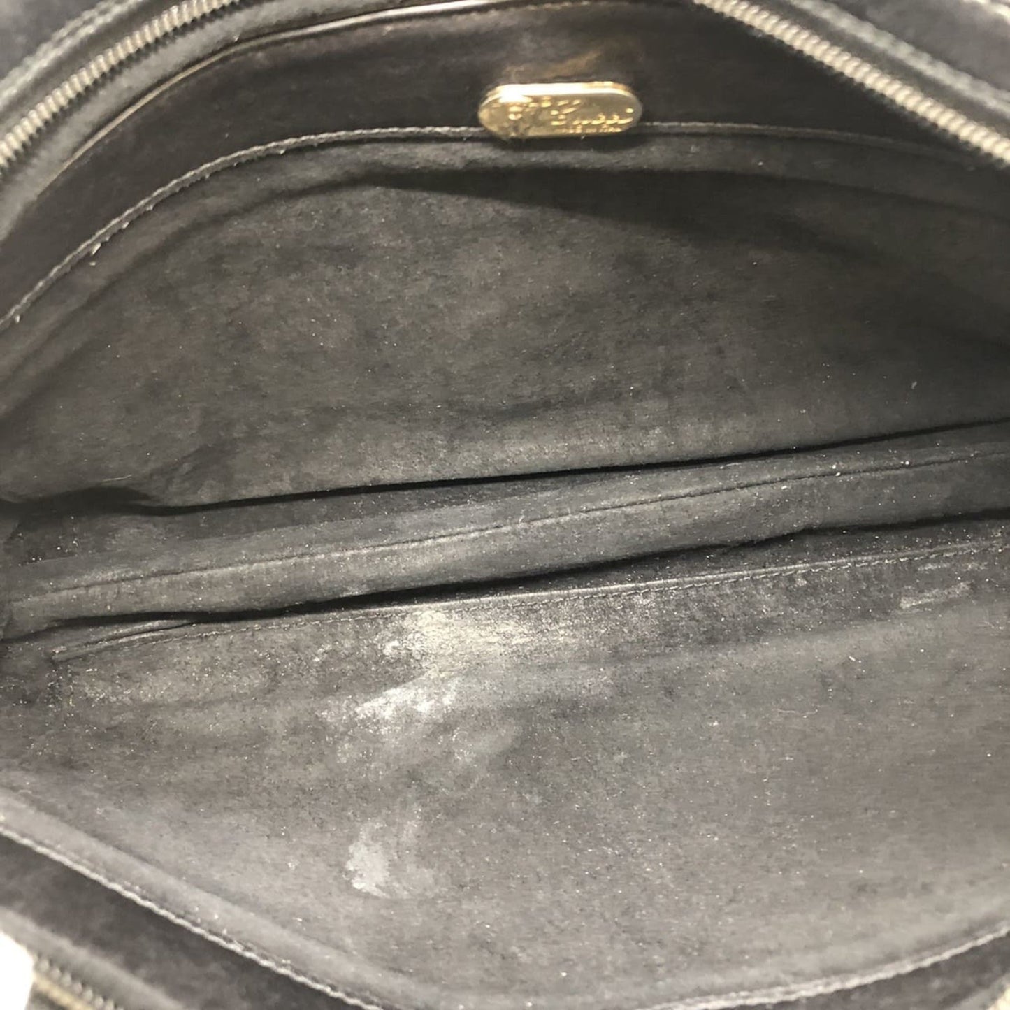 Gucci Black Leather Shoulder Bag ( )