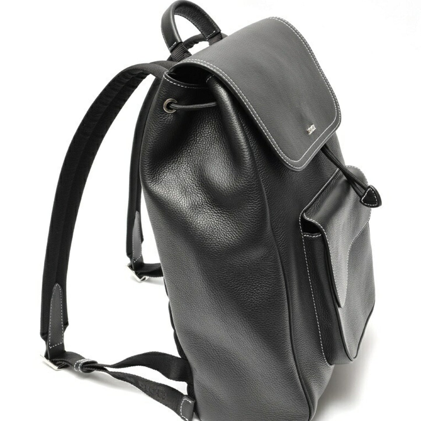 Christian Dior Black Leather Backpack ()