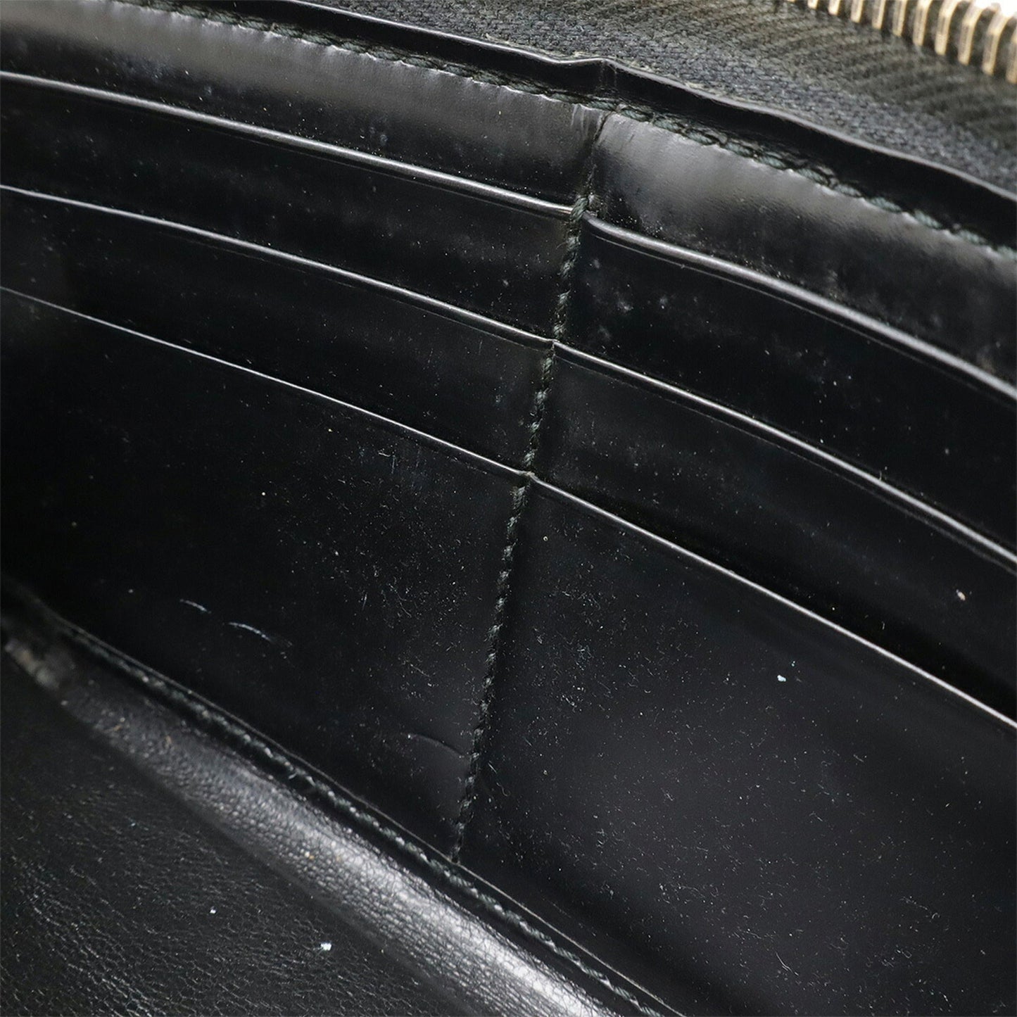 Gucci Black Pvc Long Wallet (Bi-Fold) ( )