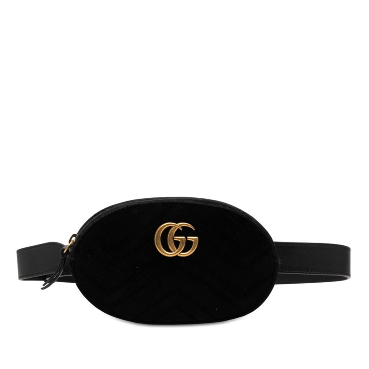 Gucci Black Cotton Polyester Fanny Pack Sling Bag ( )