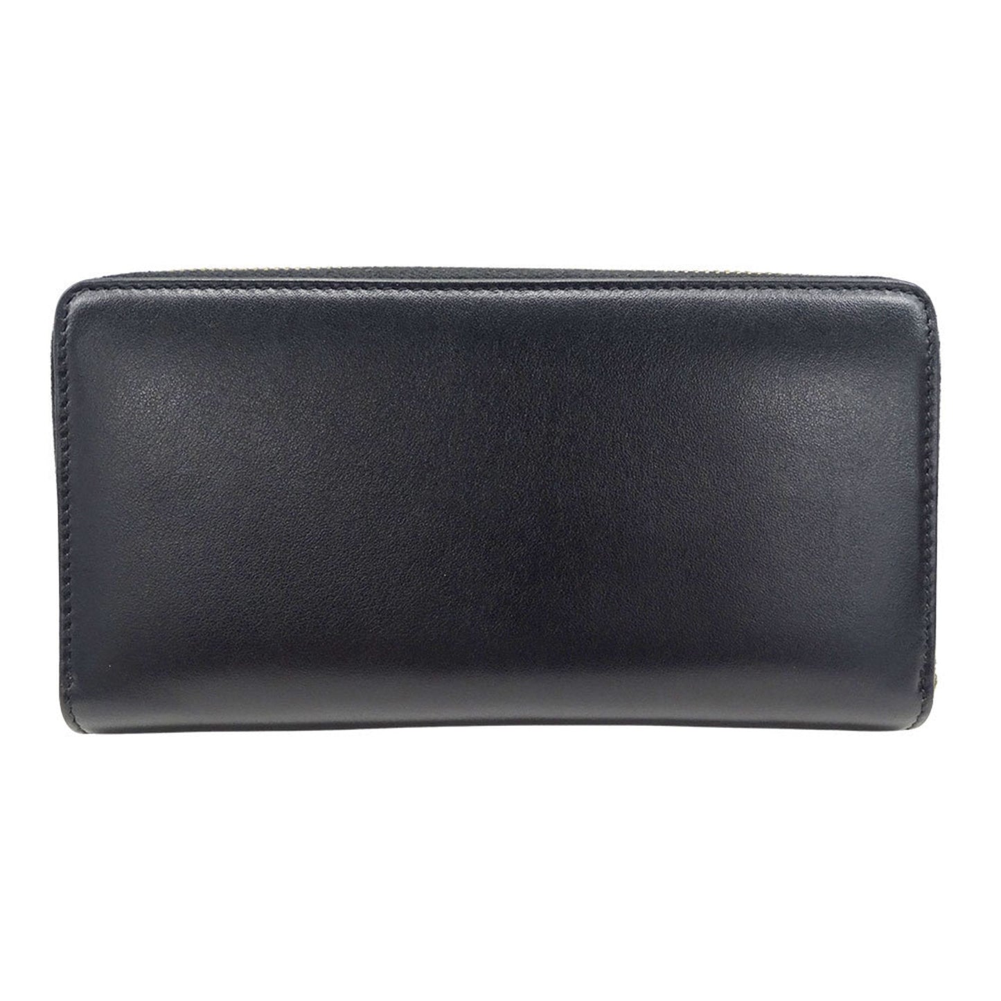 Gucci Black Leather Long Wallet (Bi-Fold) ( )