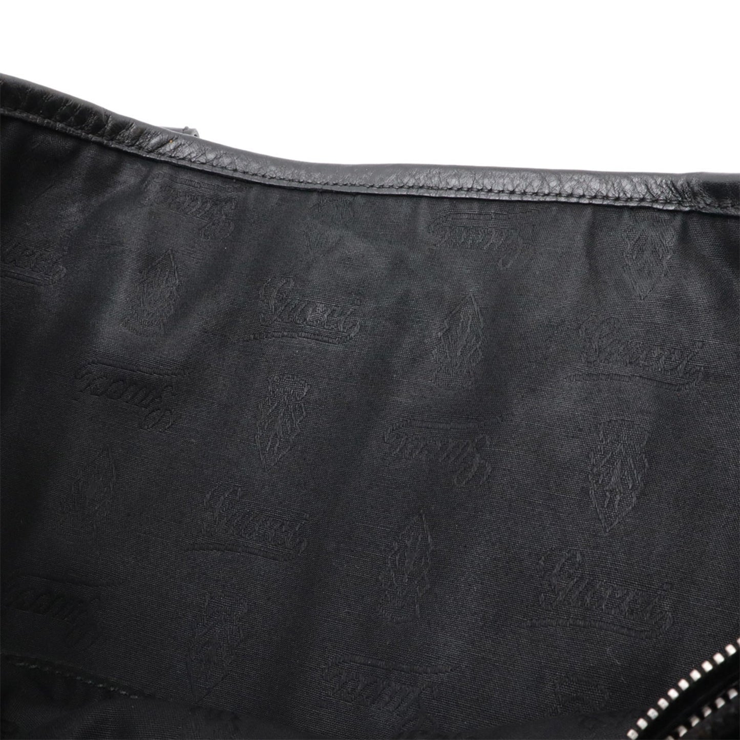 Gucci Black Pvc Leather Shoulder Bag Tote Bag ( )