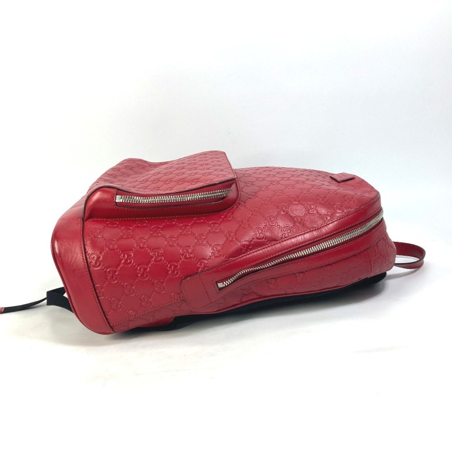 Gucci Red Color Leather Backpack ( )