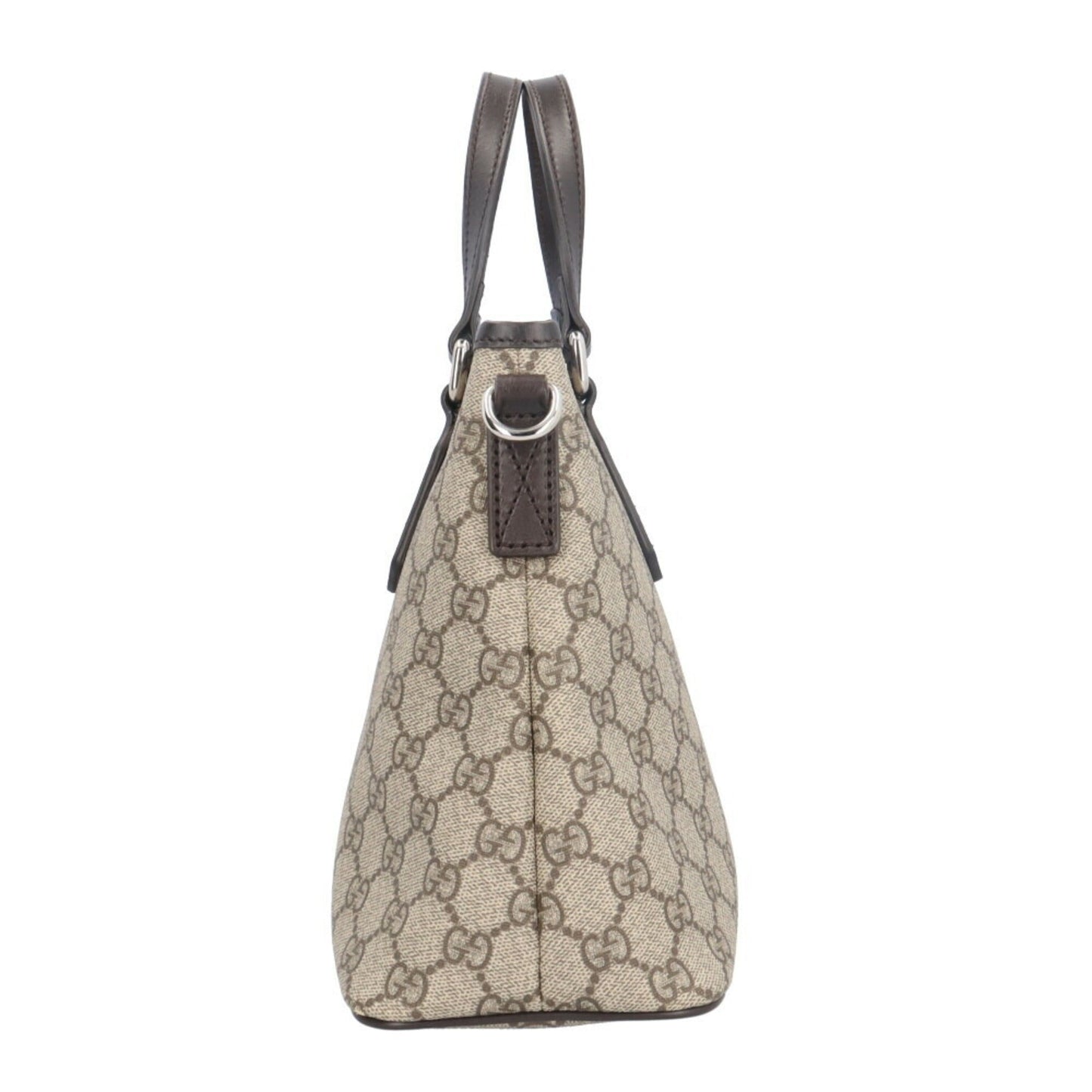 Gucci Beige Brown Gg Supreme Shoulder Bag ( )