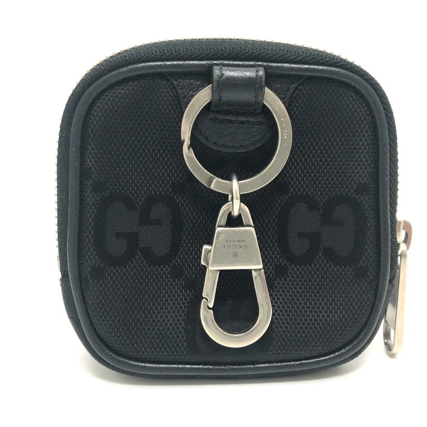 Gucci Black Gg Canvas Coin Purse/Coin Case ( )