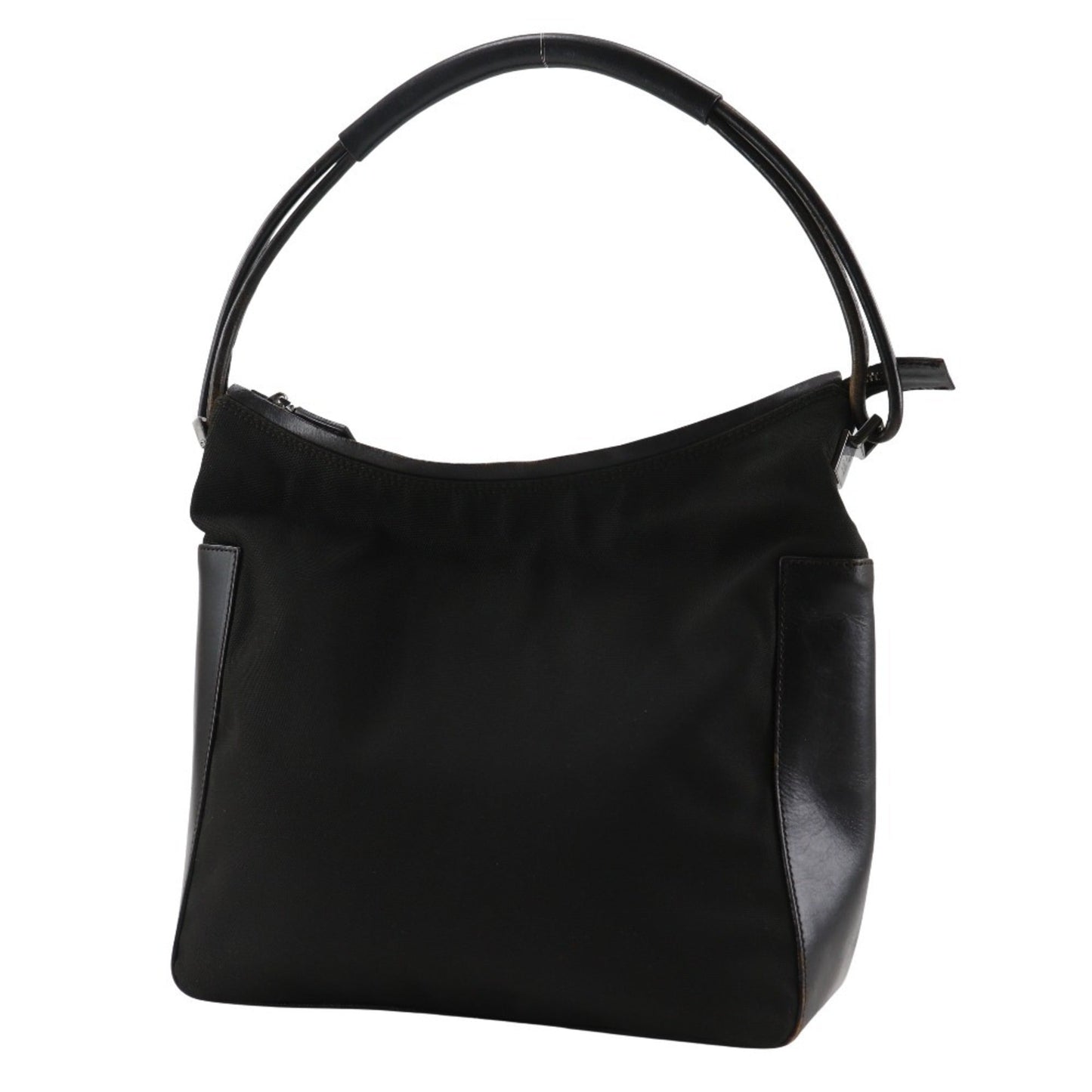 Gucci Black Nylon Canvas Shoulder Bag ( )