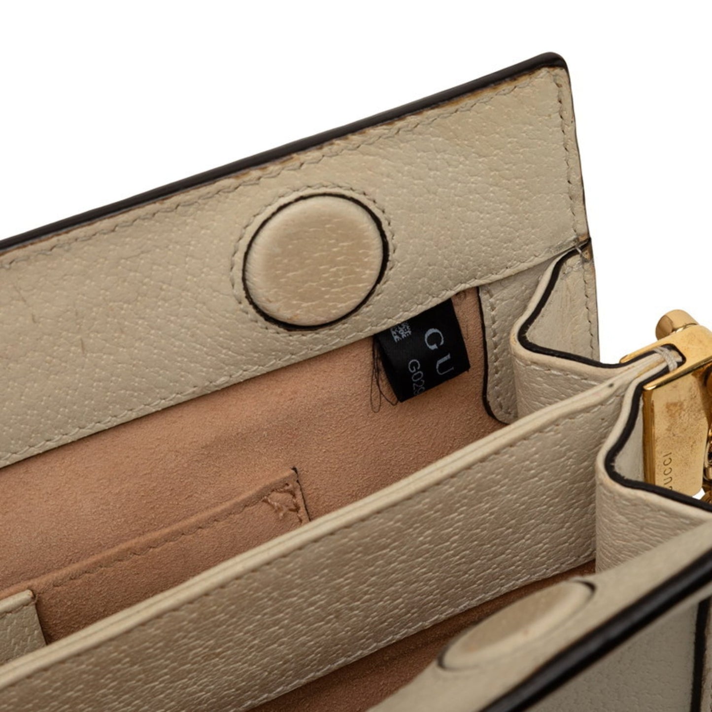 Gucci Beige Multi-Color Leather Shoulder Bag ( )